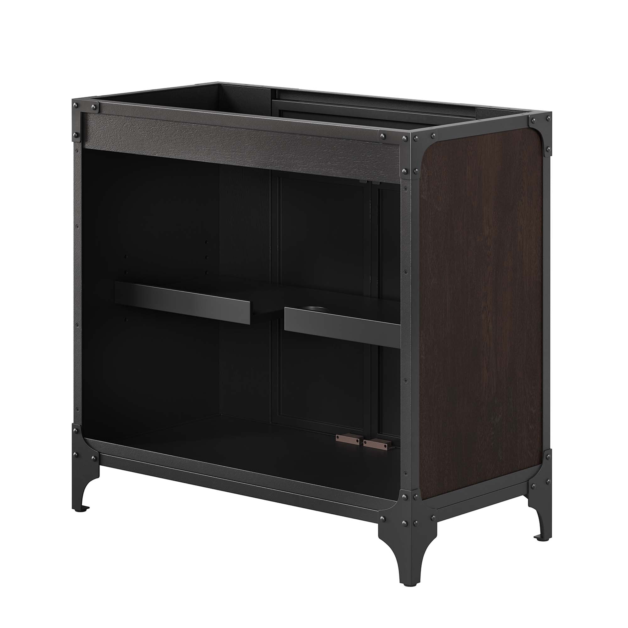 Modway Steamforge 36" Bathroom Vanity Cabinet (Sink Basin Not Included)