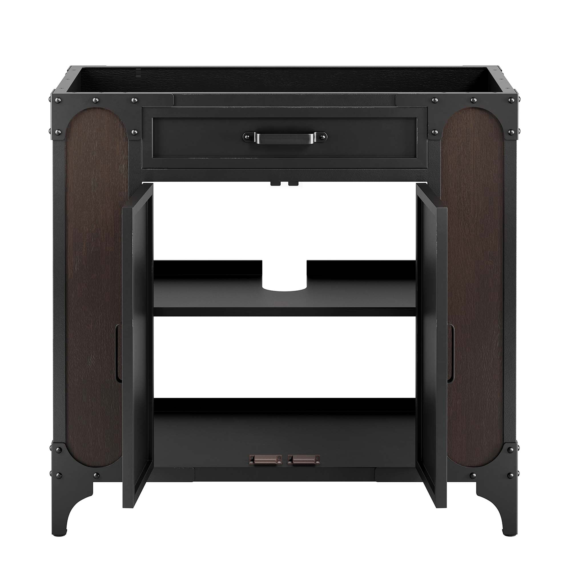 Modway Steamforge 36" Bathroom Vanity Cabinet (Sink Basin Not Included)