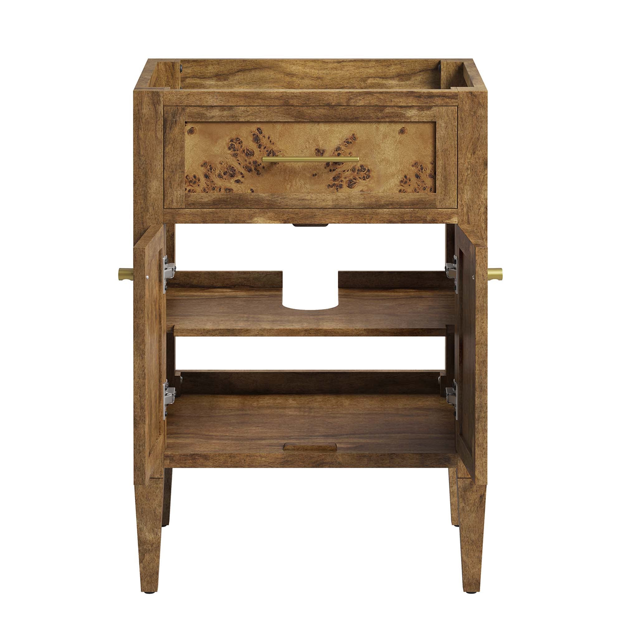 Modway Elysian 24" Wood Bathroom Vanity Cabinet (Sink Basin Not Included)