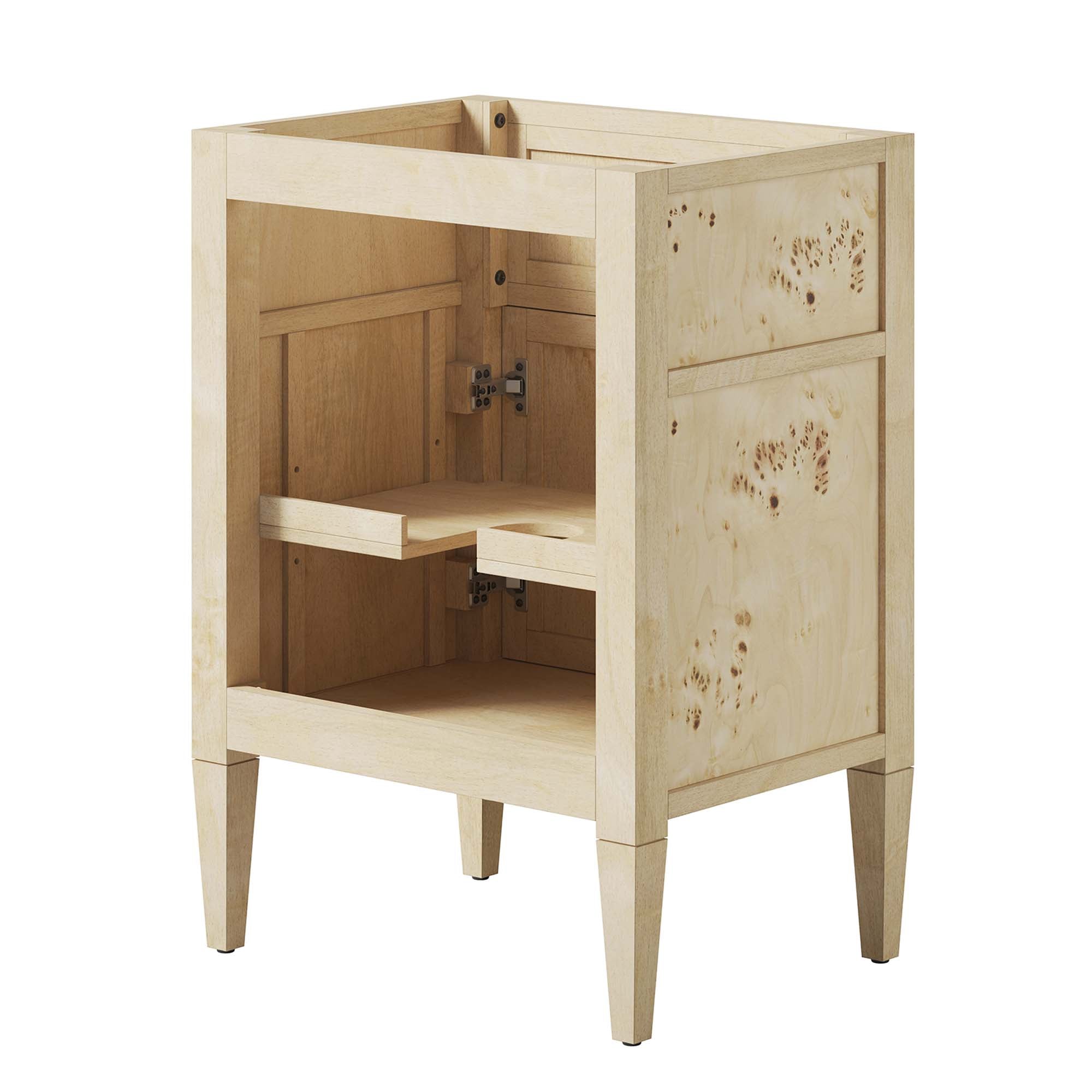 Modway Elysian 24" Wood Bathroom Vanity Cabinet (Sink Basin Not Included)