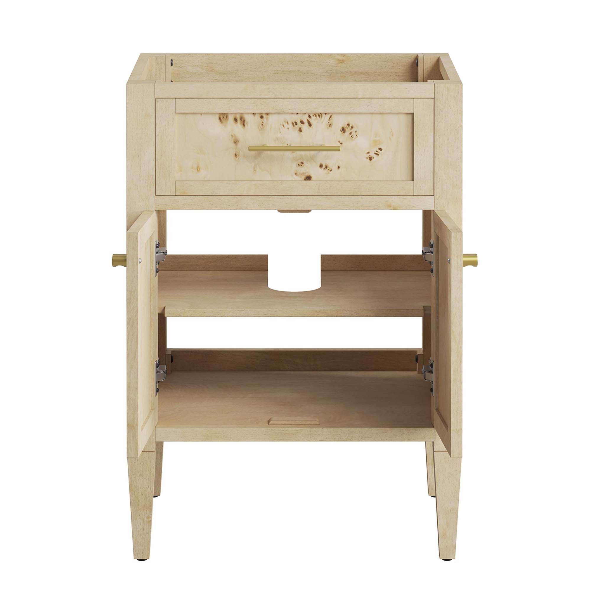 Modway Elysian 24" Wood Bathroom Vanity Cabinet (Sink Basin Not Included)