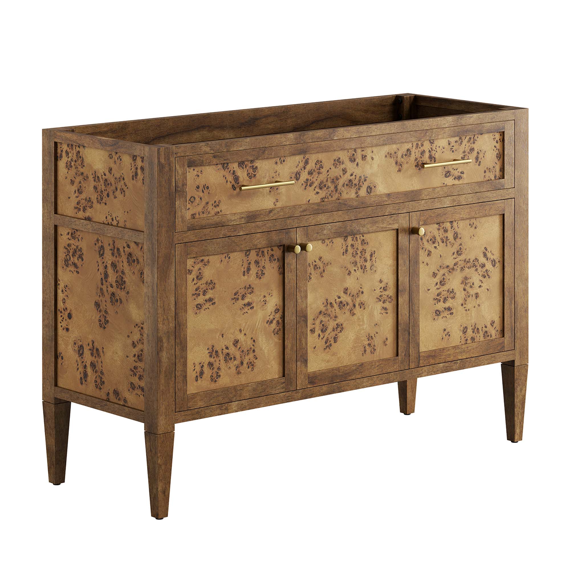 Modway Elysian 48" Wood Bathroom Vanity Cabinet (Sink Basin Not Included)