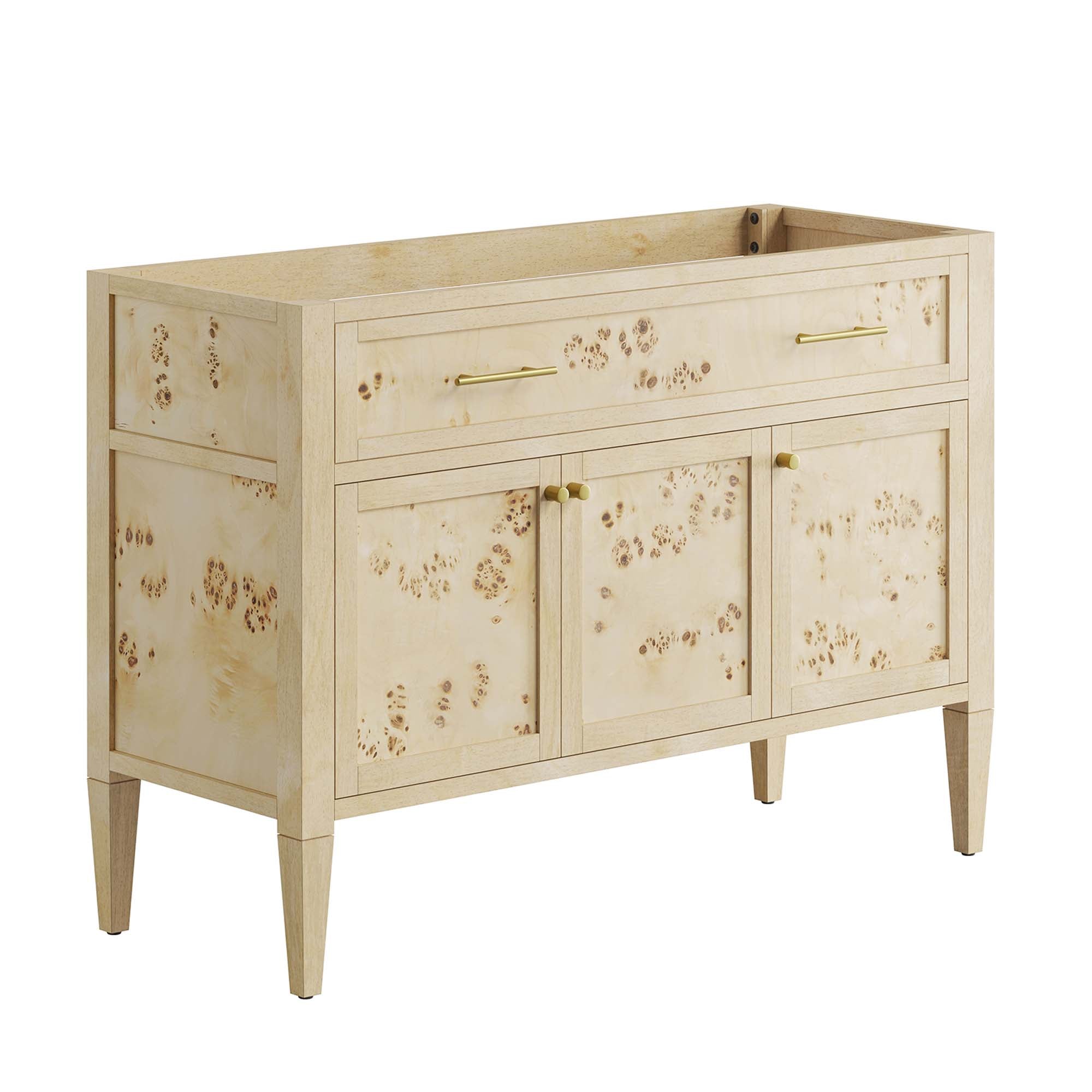 Modway Elysian 48" Wood Bathroom Vanity Cabinet (Sink Basin Not Included)