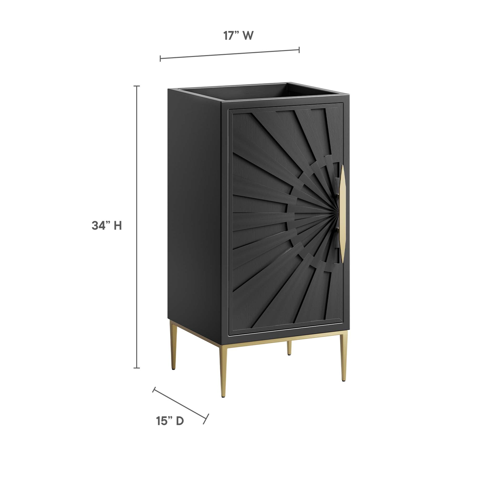 Modway Awaken 18" Bathroom Vanity Cabinet