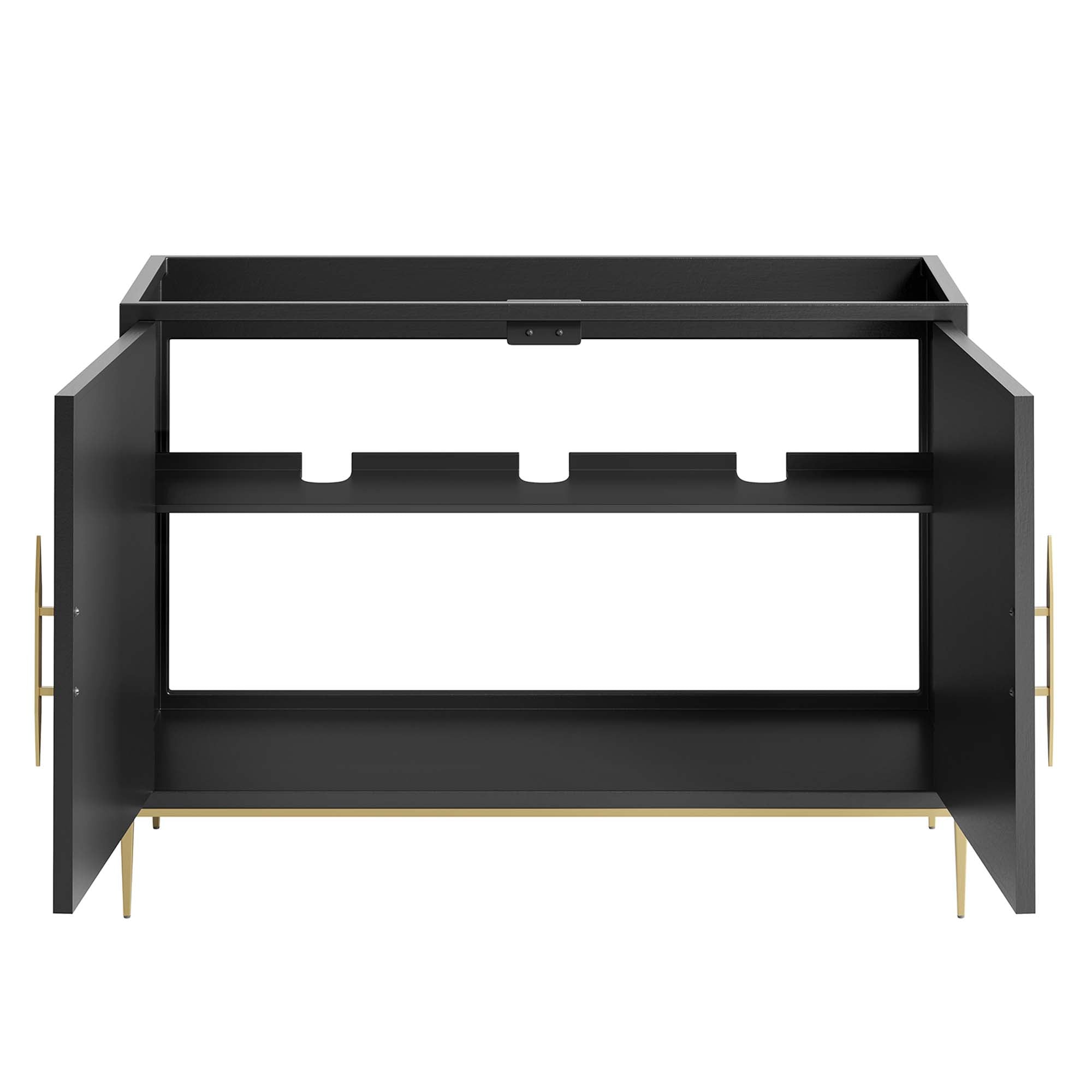 Modway Awaken 48" Double or Single Sink Compatible (Not Included) Bathroom Vanity Cabinet