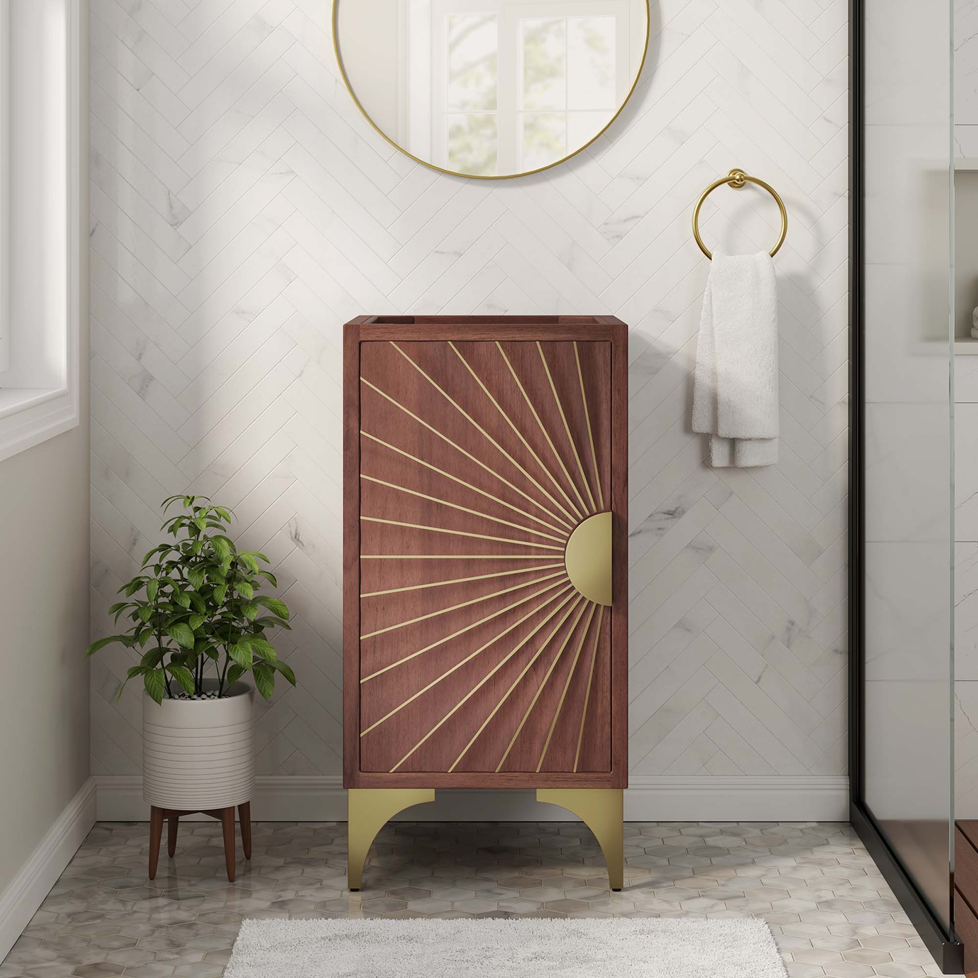 Modway Daylight 18" Bathroom Vanity Cabinet