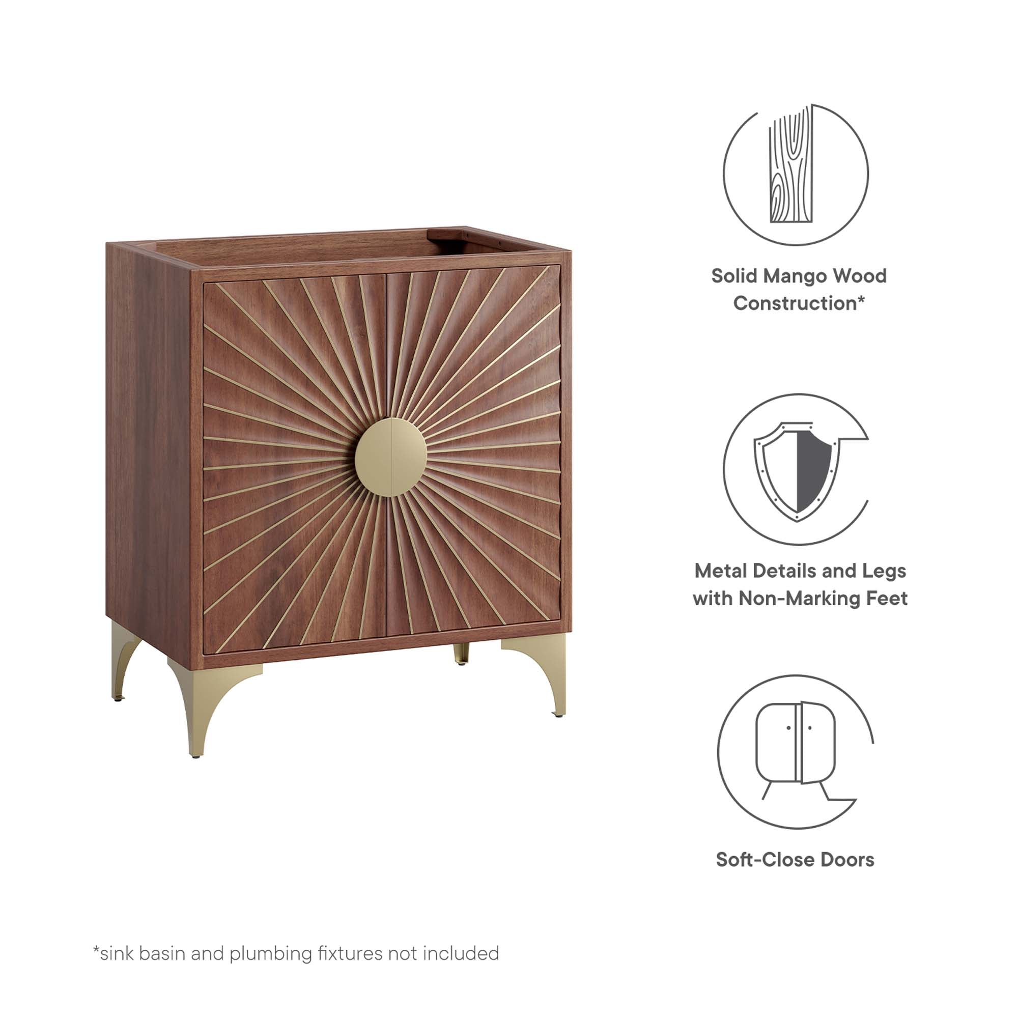 Modway Daylight 30" Bathroom Vanity Cabinet