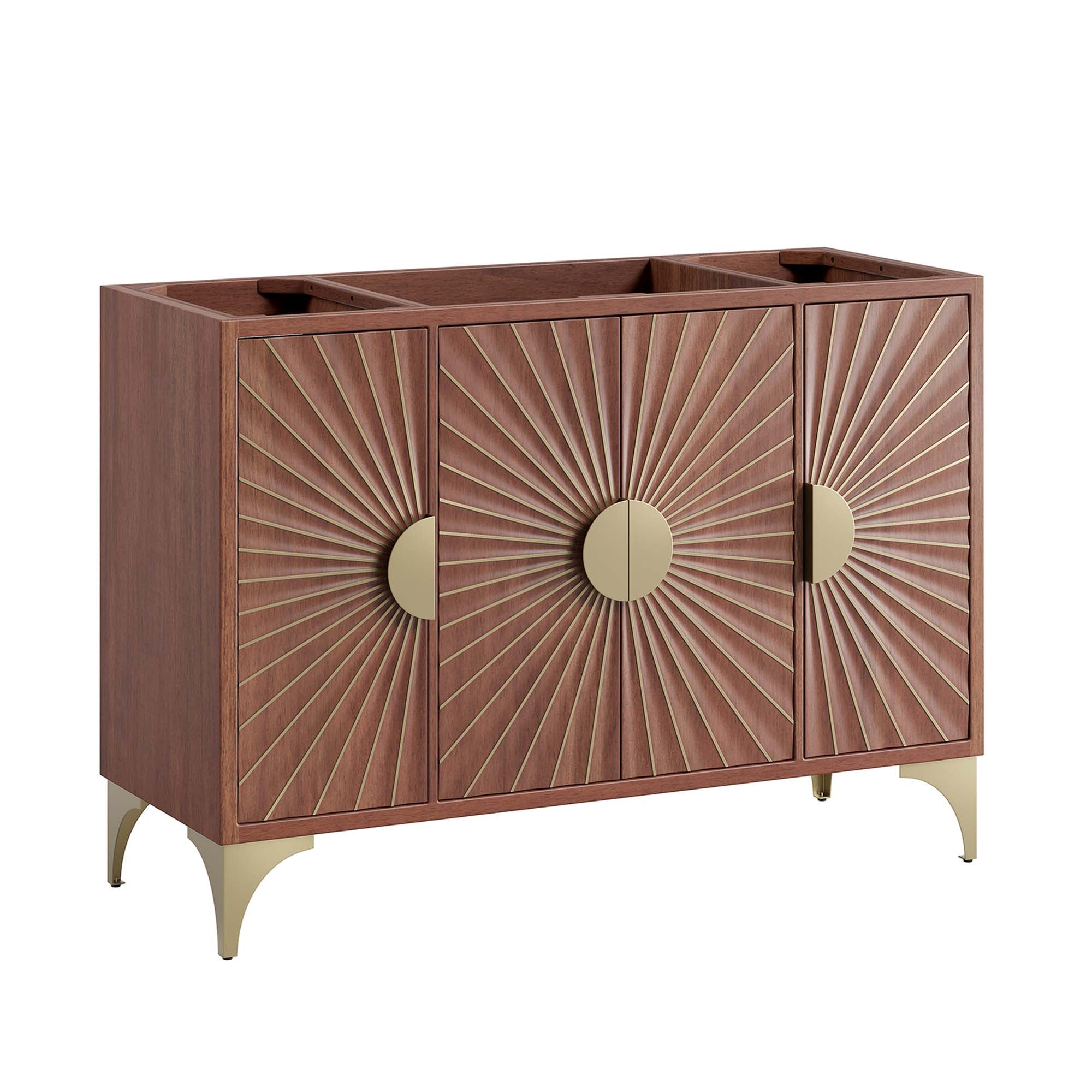 Modway Daylight 48" Single Sink Compatible (Not Included) Bathroom Vanity Cabinet