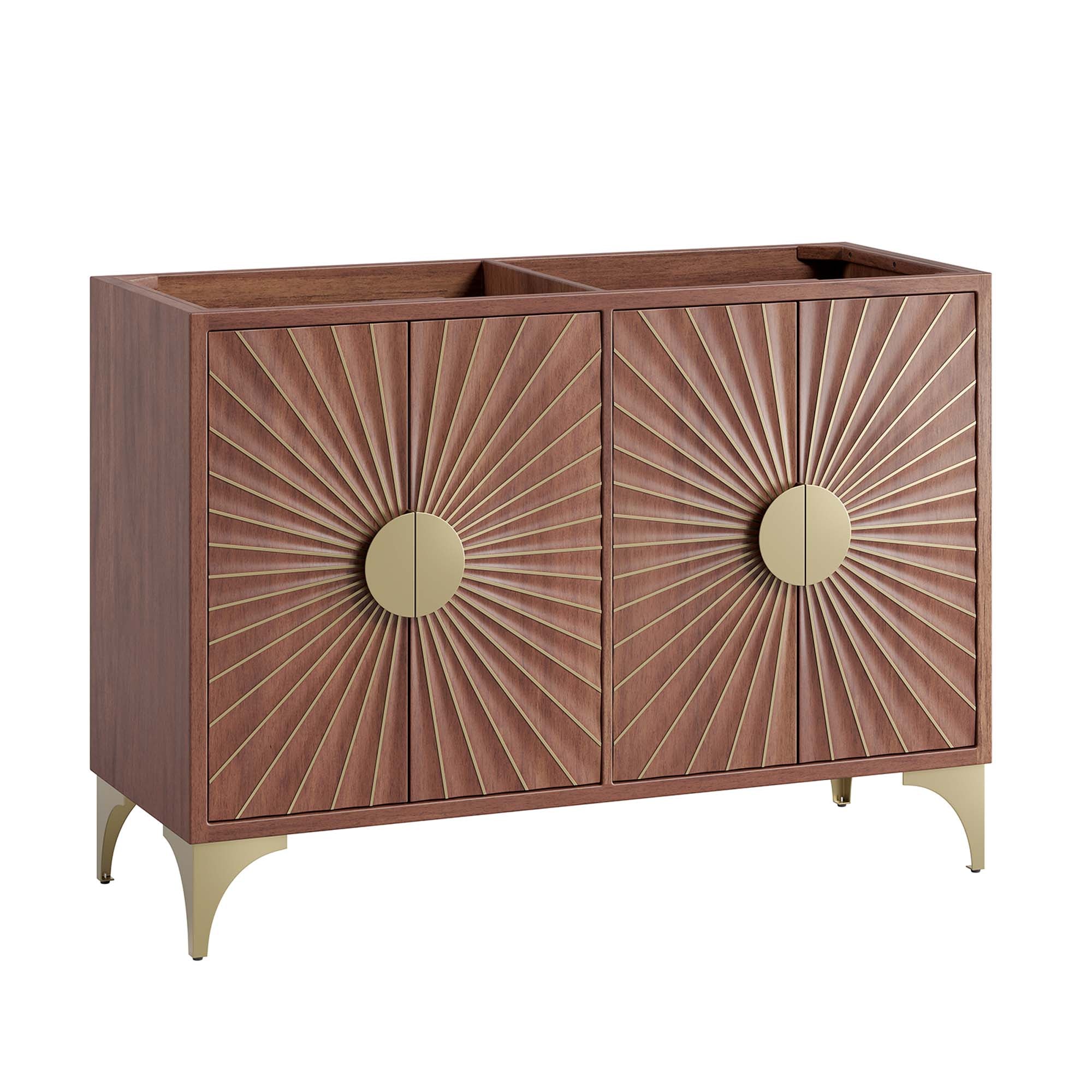Modway Daylight 48" Double Sink Compatible (Not Included) Bathroom Vanity Cabinet