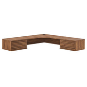 Modway Render Wall Mount Corner Office Desk