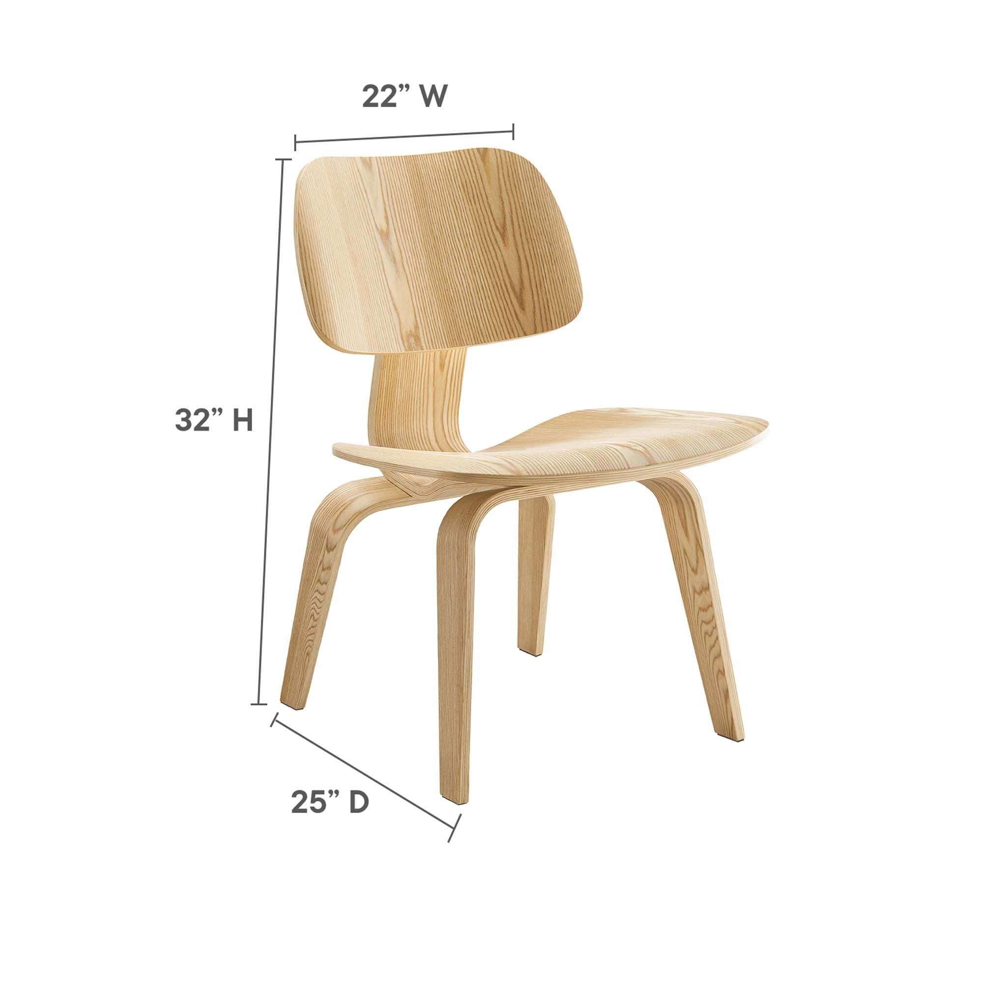 Modway Fathom Wood Dining Chair