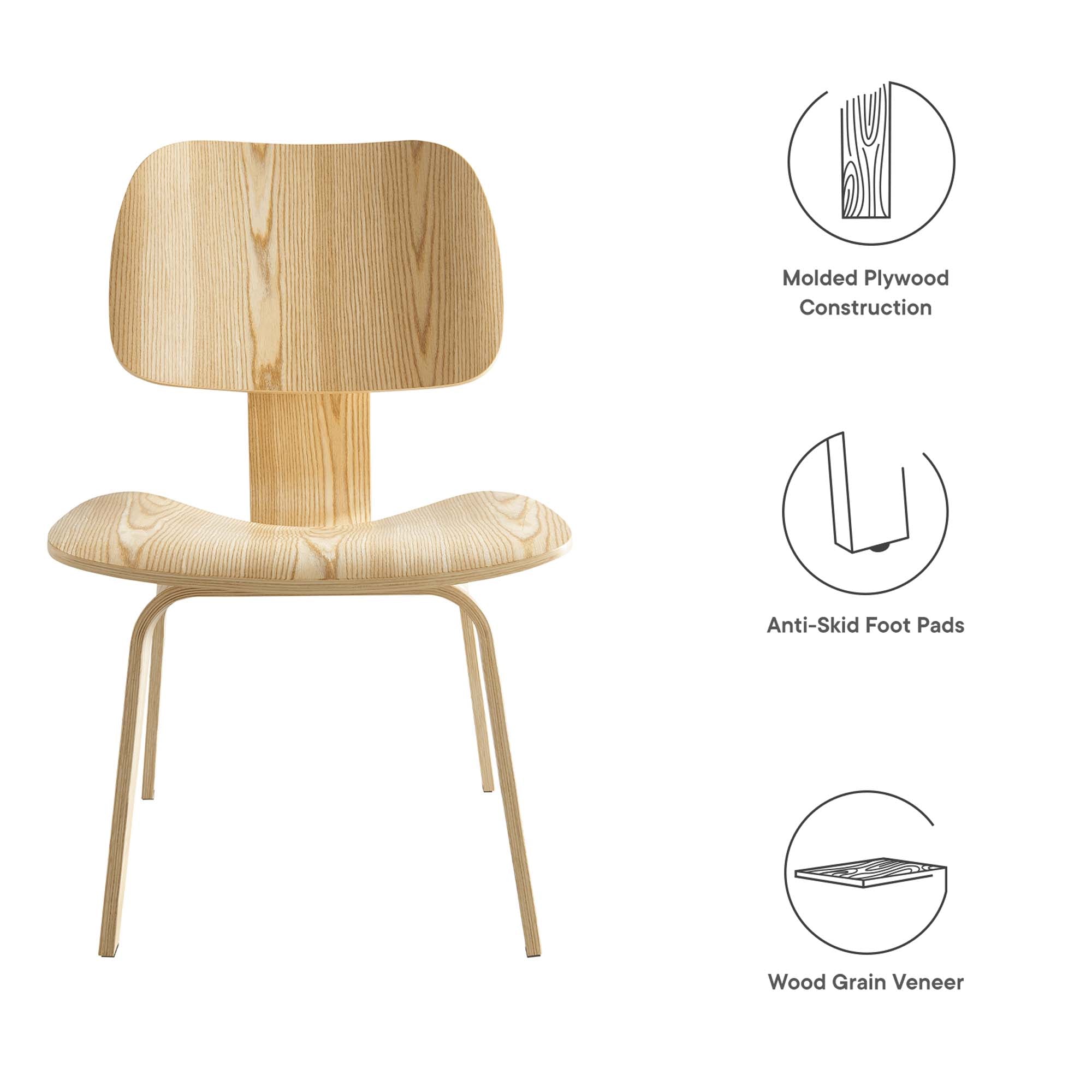 Modway Fathom Wood Dining Chair