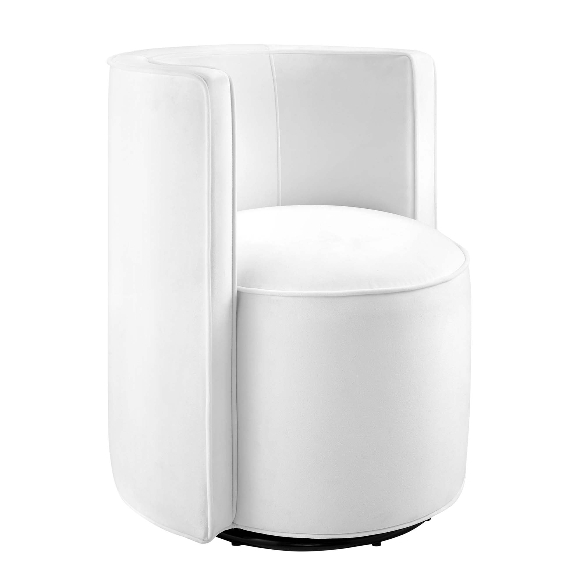 Modway Della Performance Velvet Fabric Swivel Chair