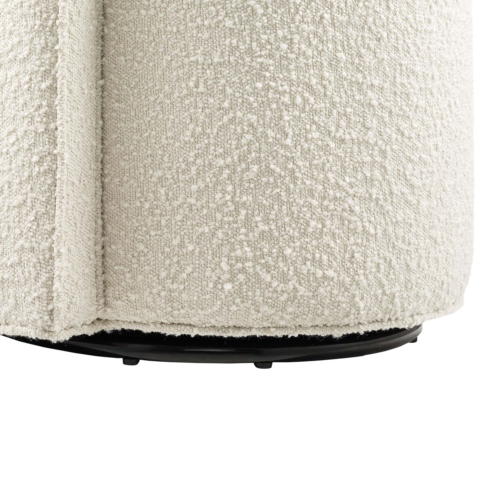 Modway Della Boucle Fabric Swivel Chair