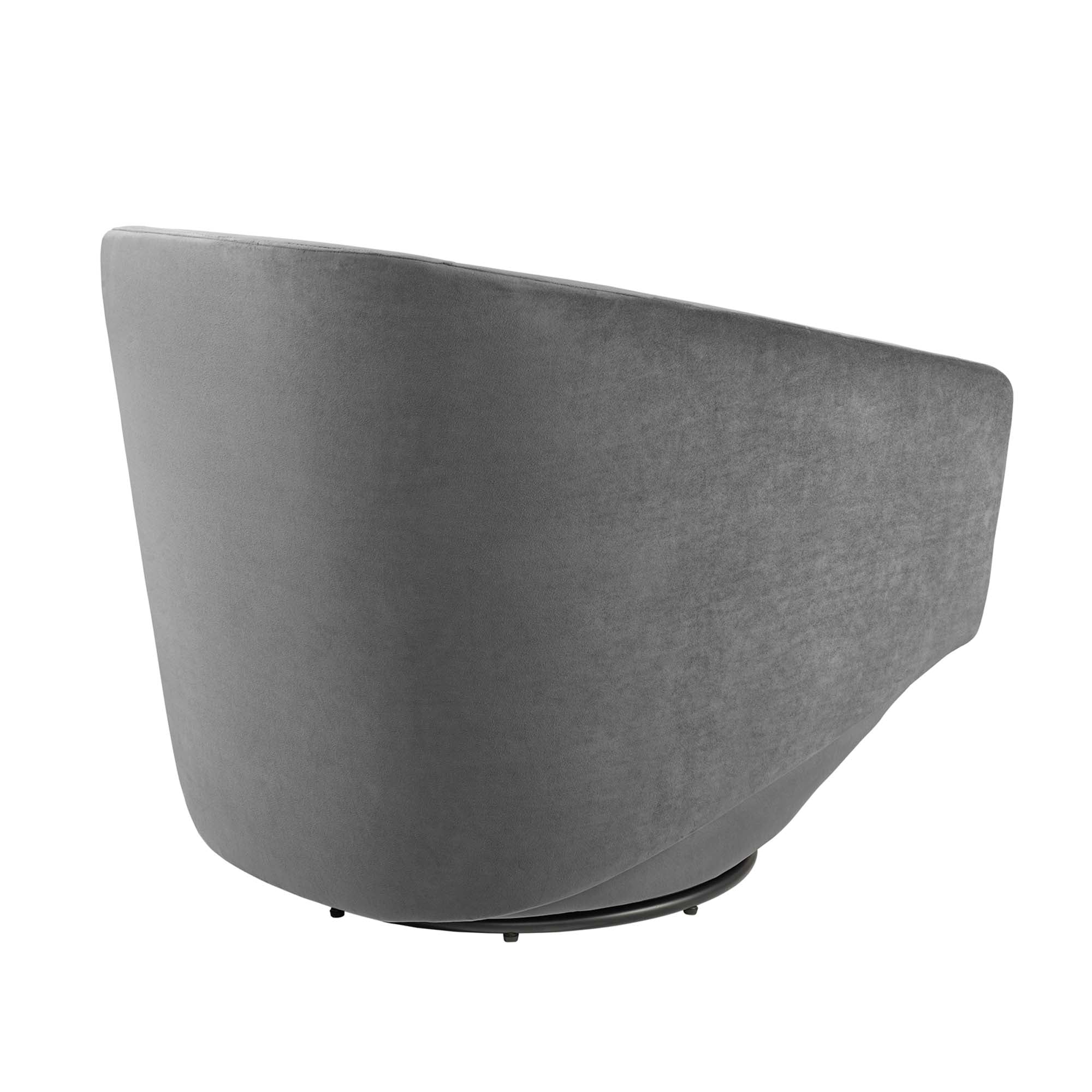 Modway Series Performance Velvet Fabric Swivel Chair