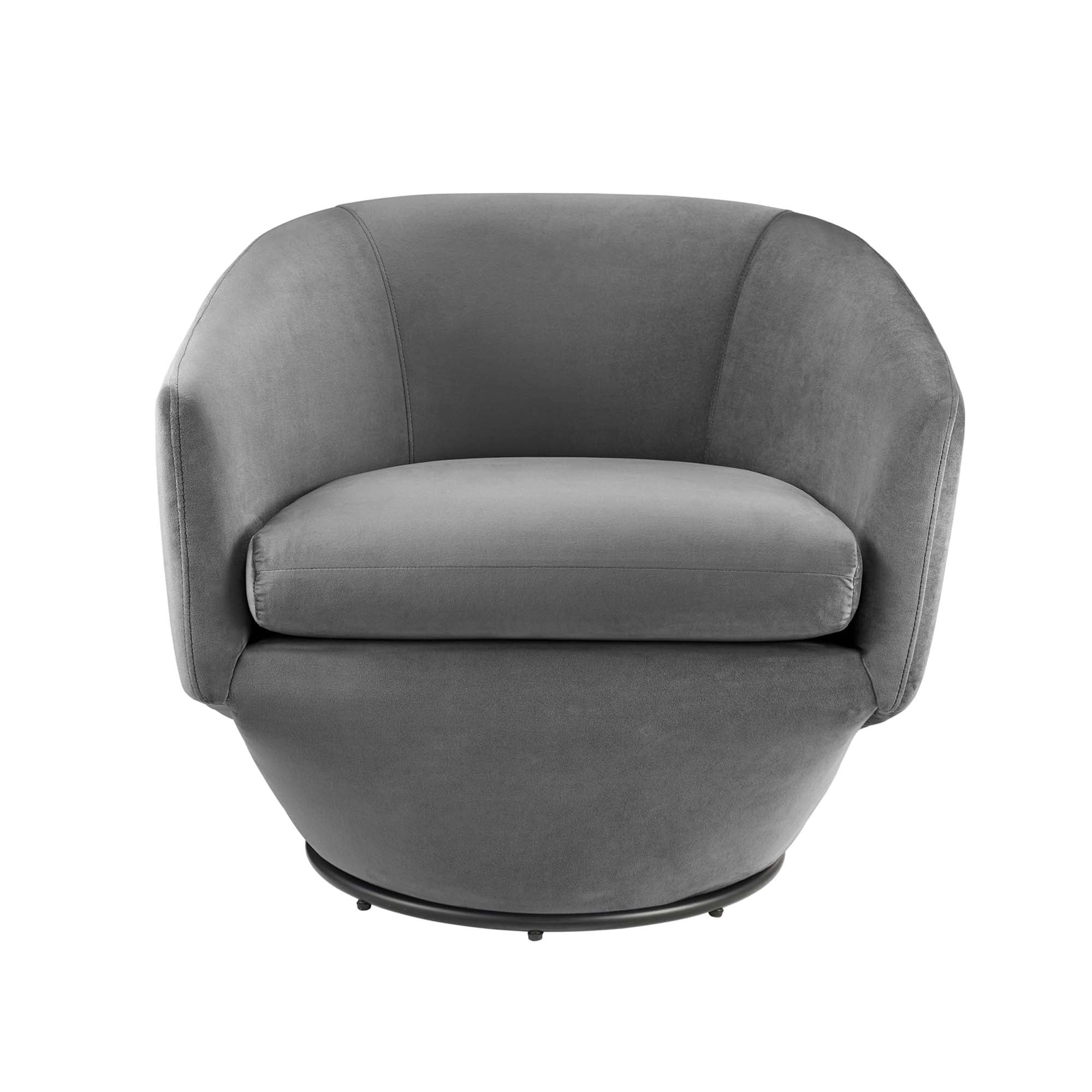 Modway Series Performance Velvet Fabric Swivel Chair
