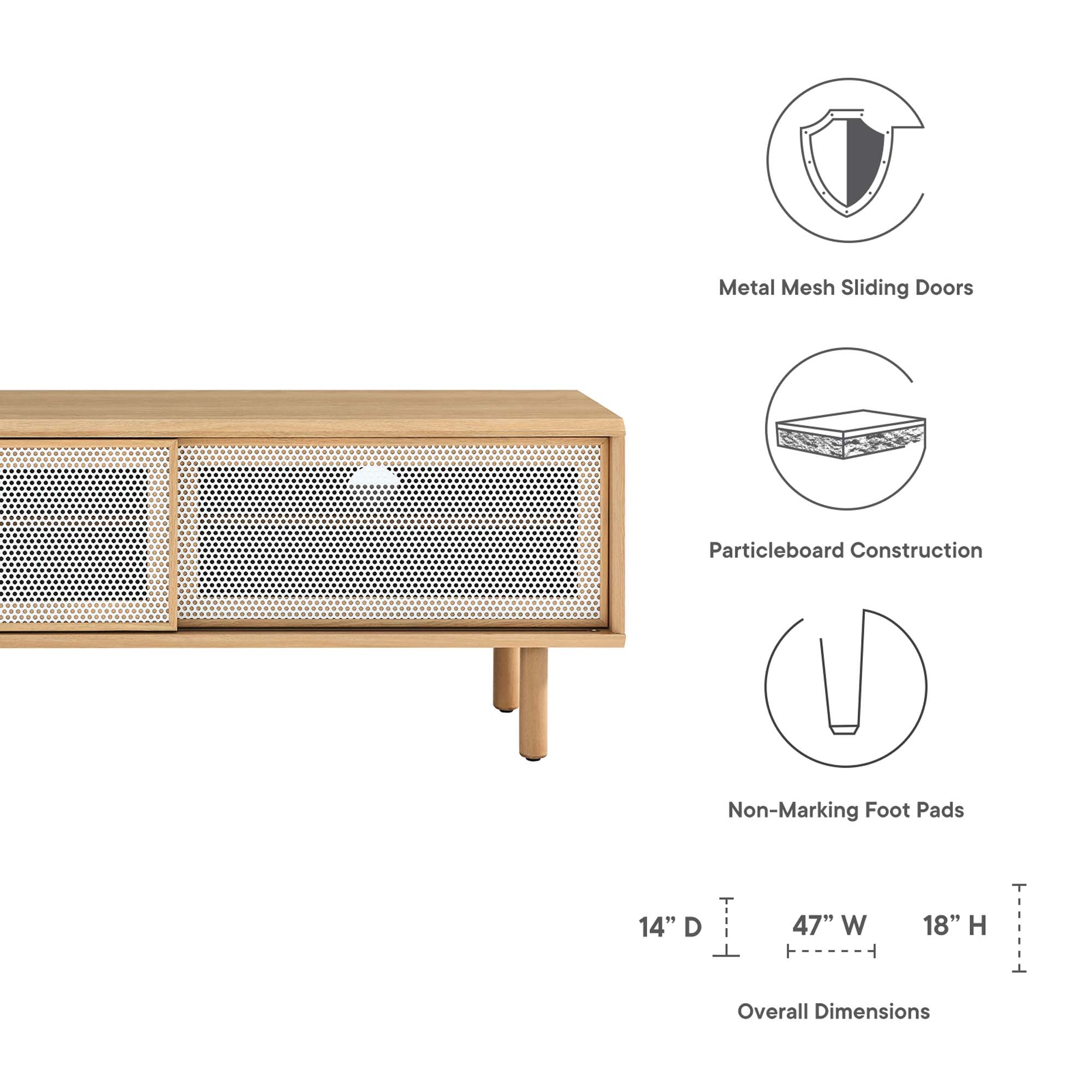 Modway Kurtis 47" TV Stand