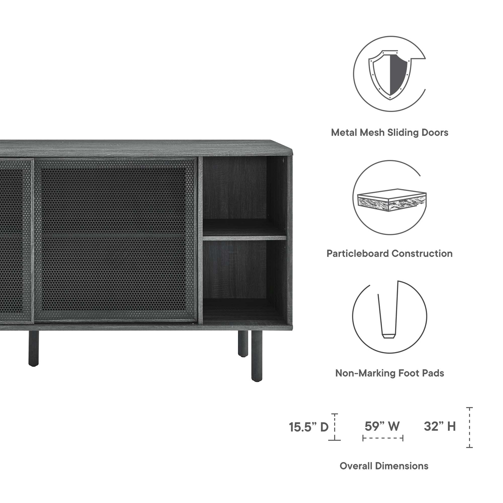 Modway Kurtis 59" Sideboard