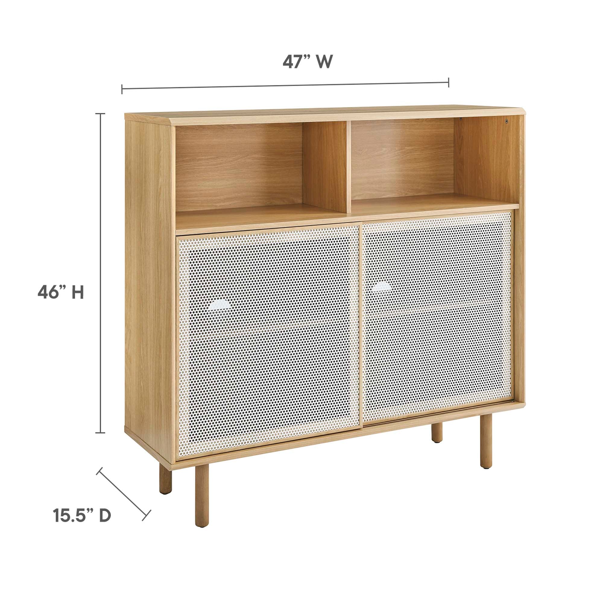 Modway Kurtis 47" Display Cabinet