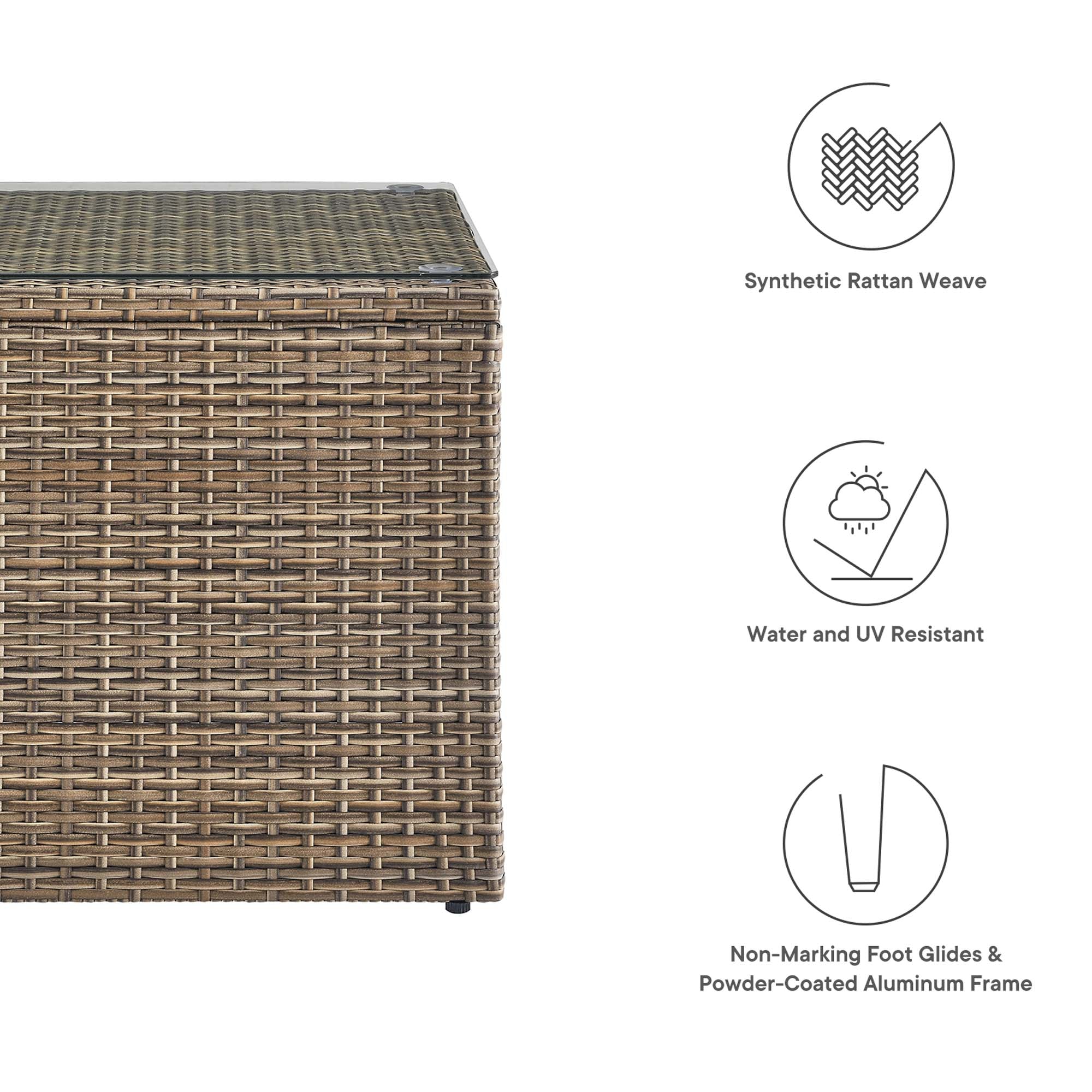 Modway Convene Outdoor Patio Side Table