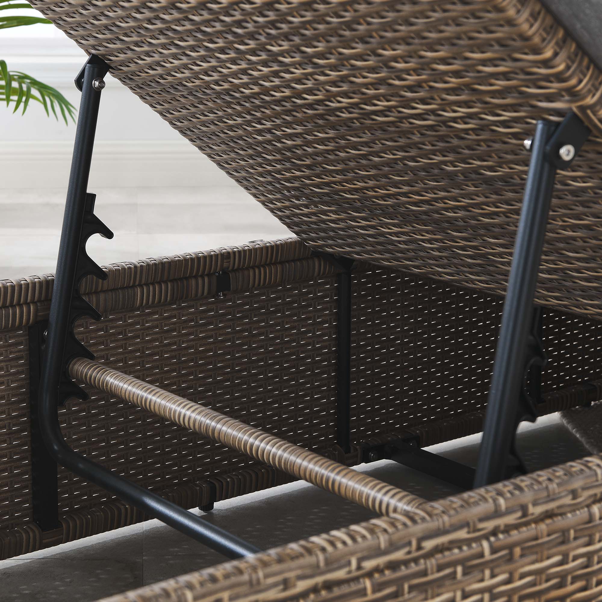 Modway Convene Outdoor Patio Chaise Lounge Chair