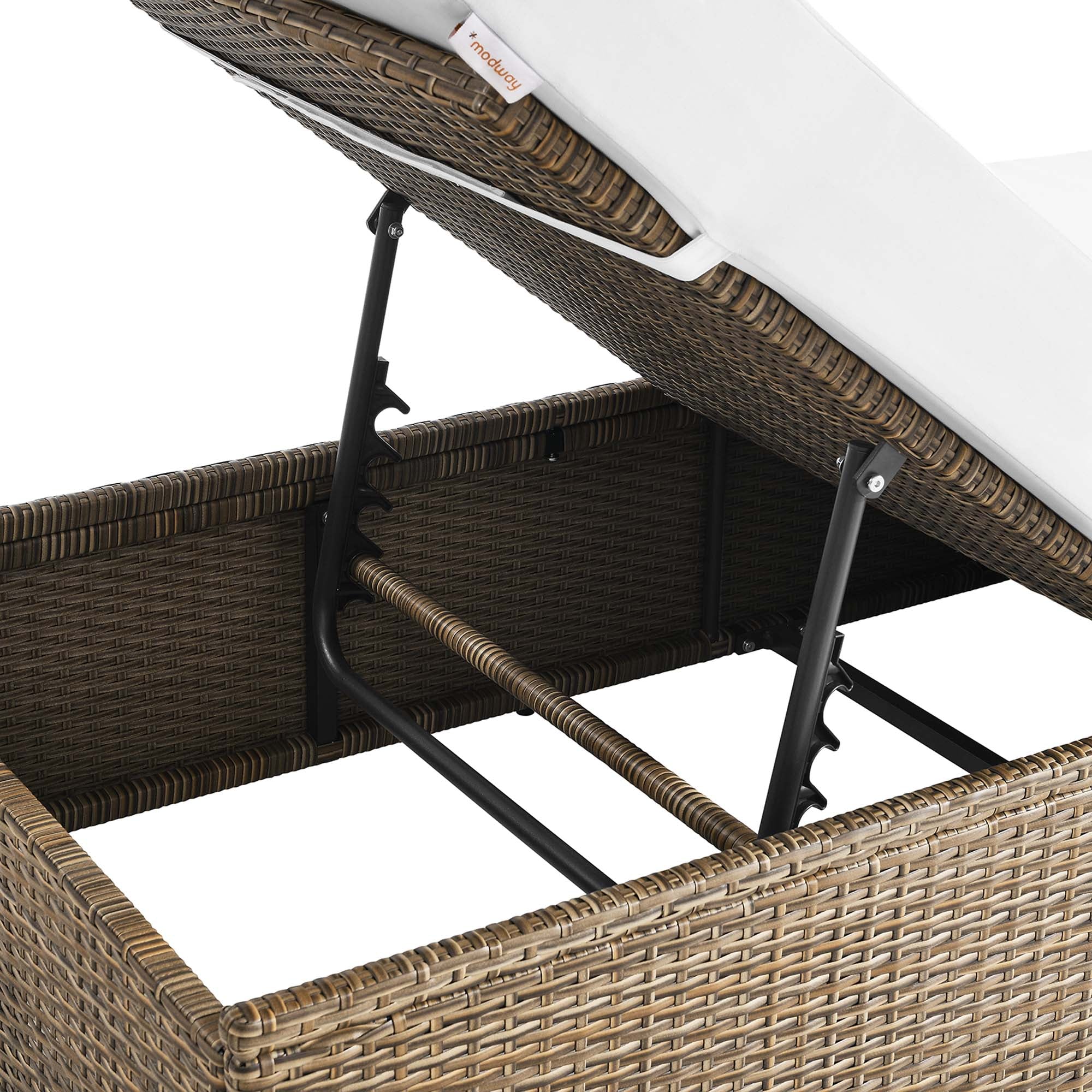 Modway Convene Outdoor Patio Chaise Lounge Chair