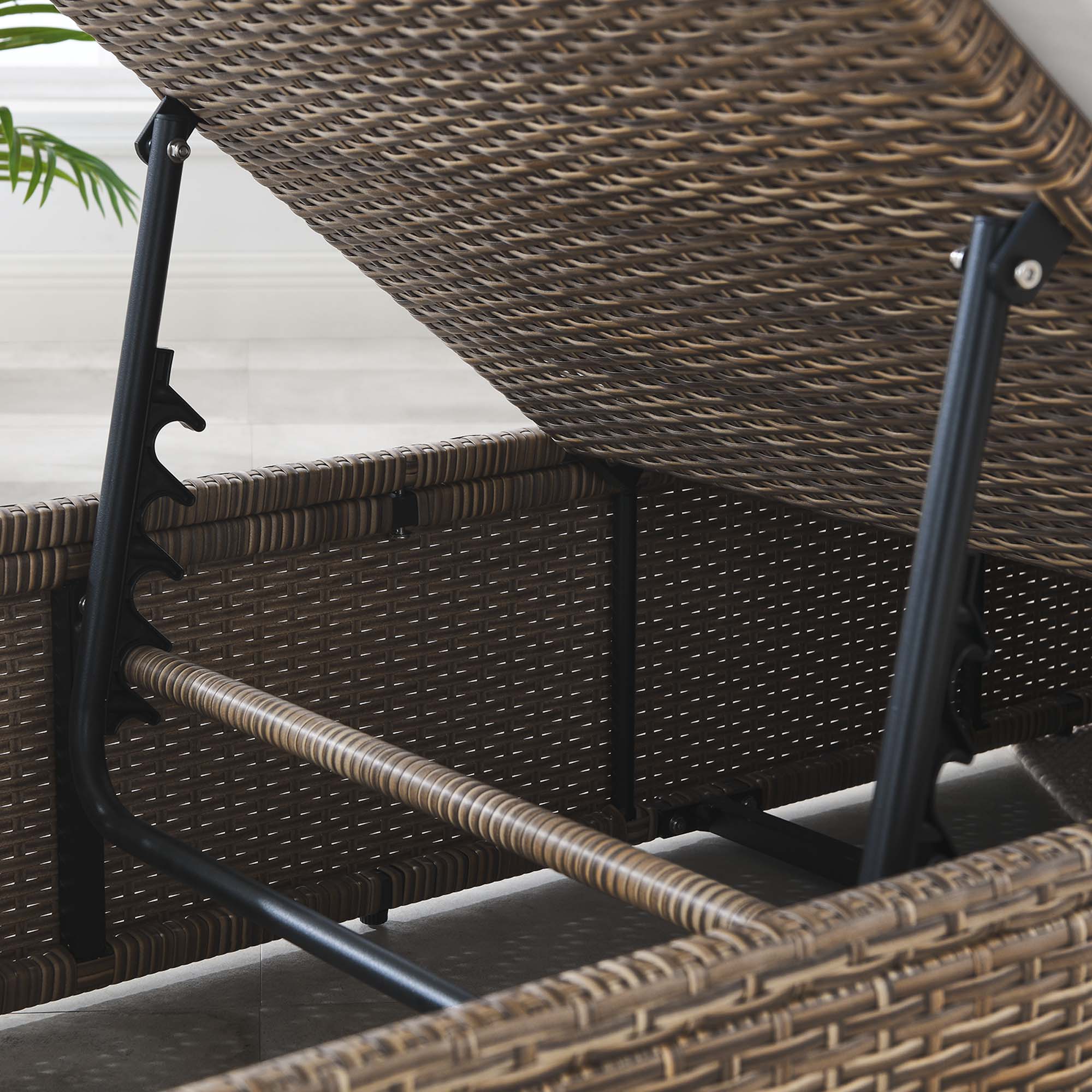 Modway Convene Outdoor Patio Chaise Lounge Chair