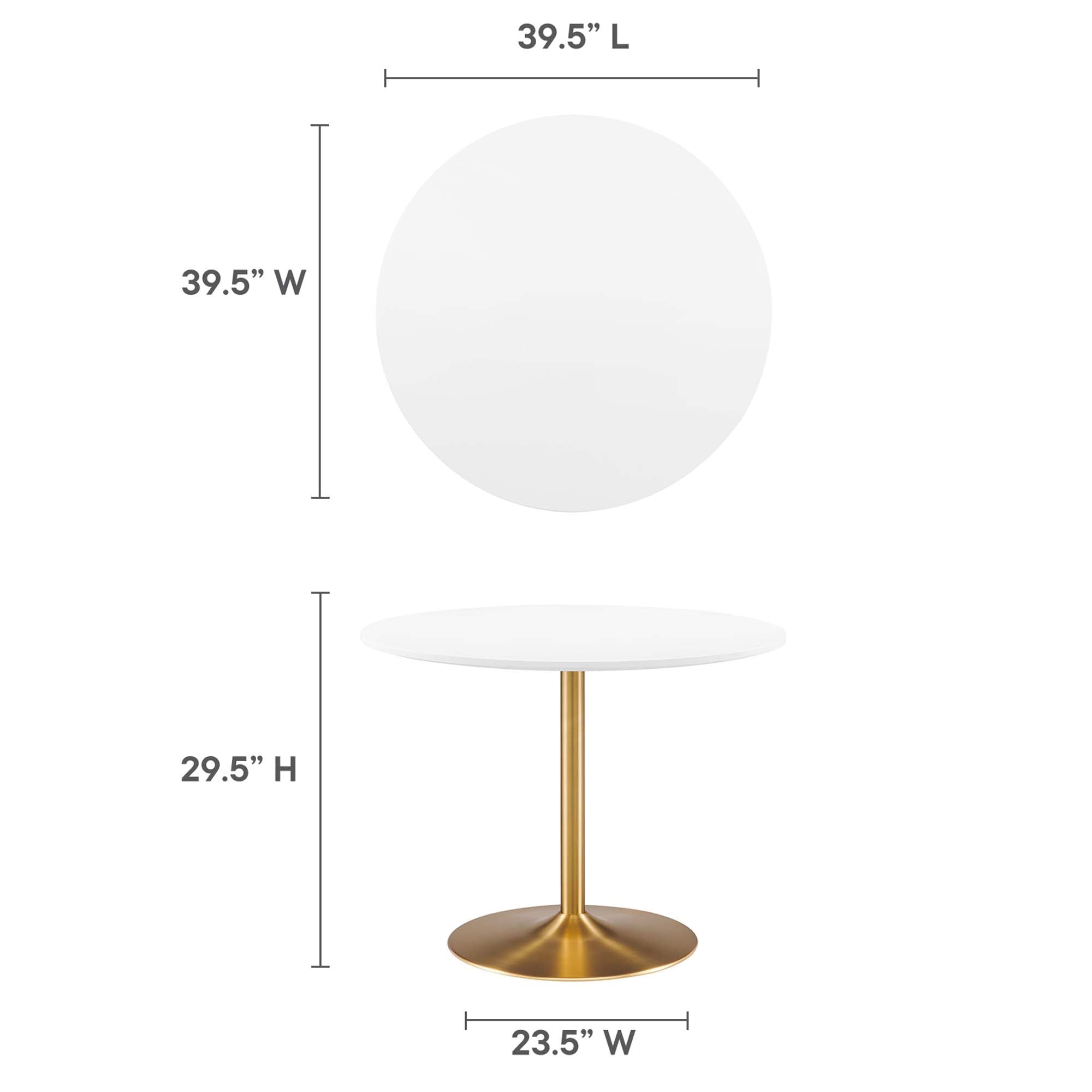 Modway Amuse 40" Dining Table