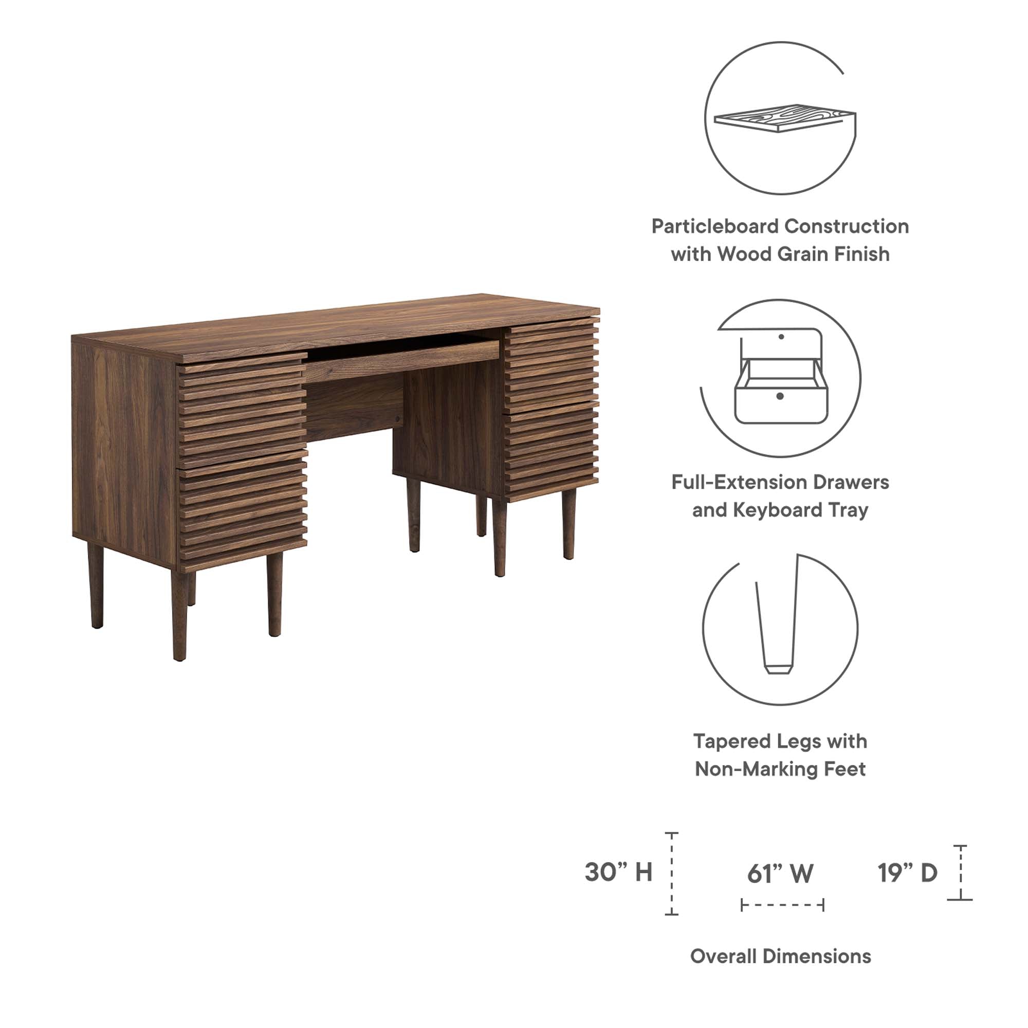 Modway Render Office Desk