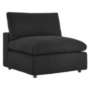 Modway Commix Down Filled Overstuffed Boucle Fabric Armless Chair