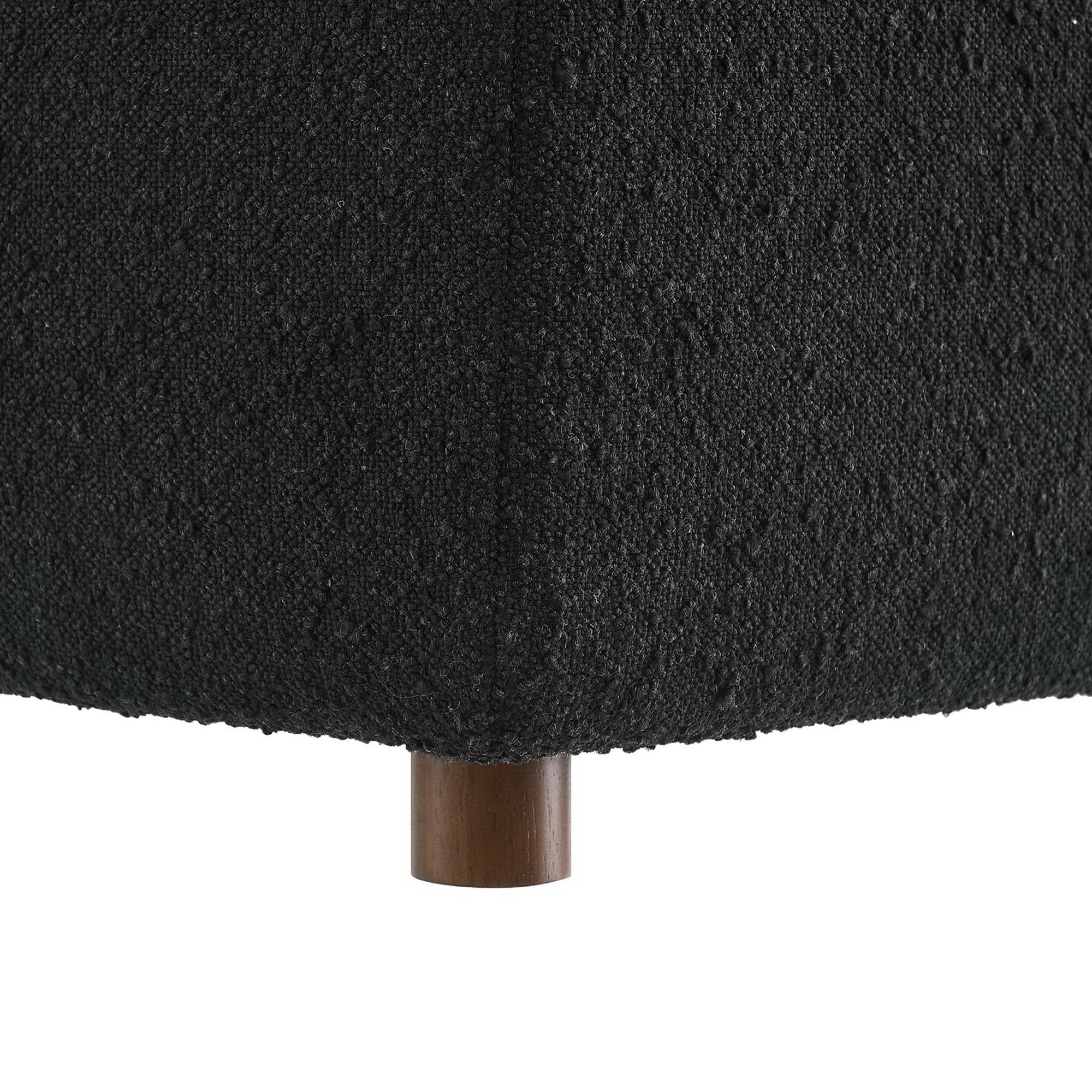 Modway Commix Down Filled Overstuffed Boucle Fabric Armless Chair