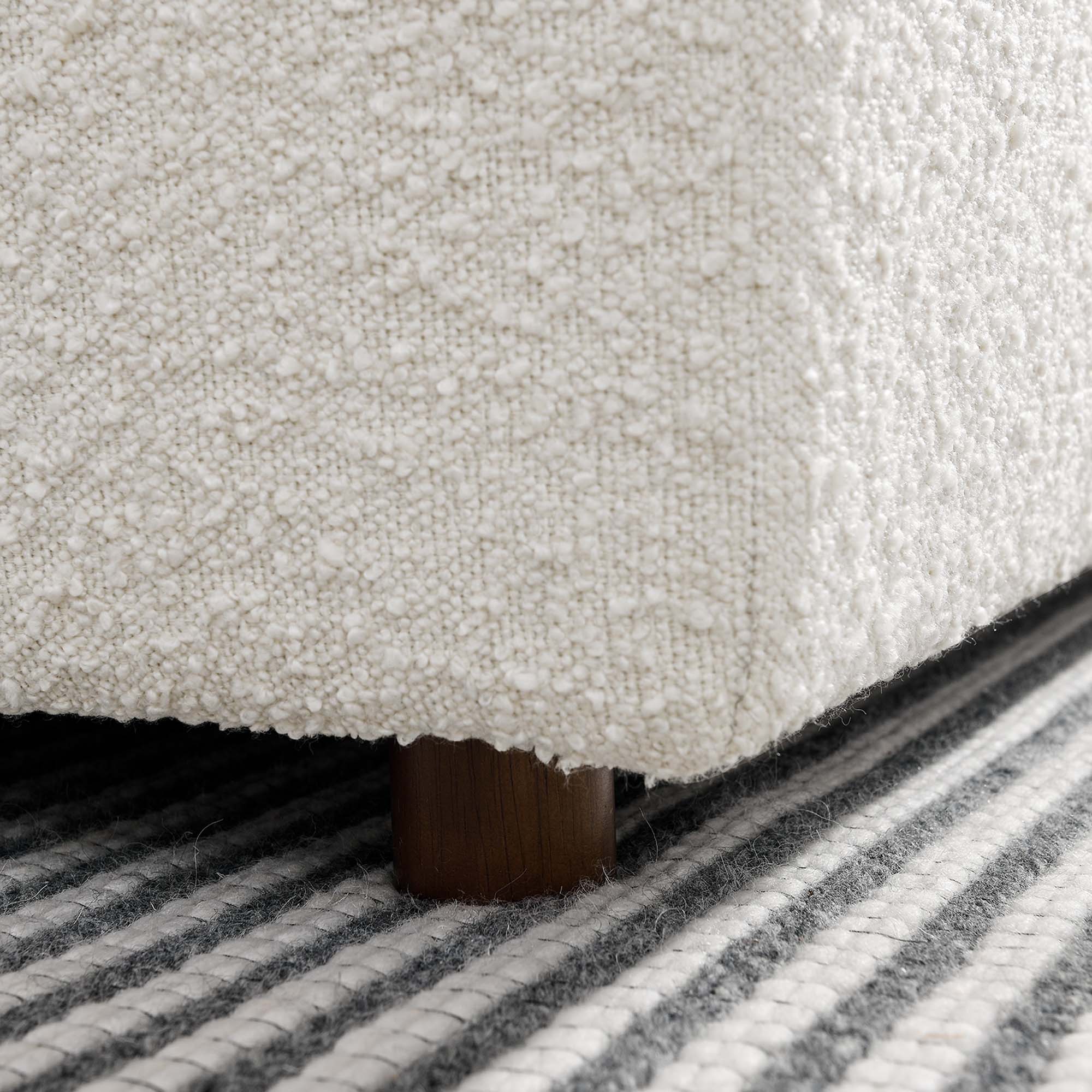 Modway Commix Down Filled Overstuffed Boucle Fabric Armless Chair