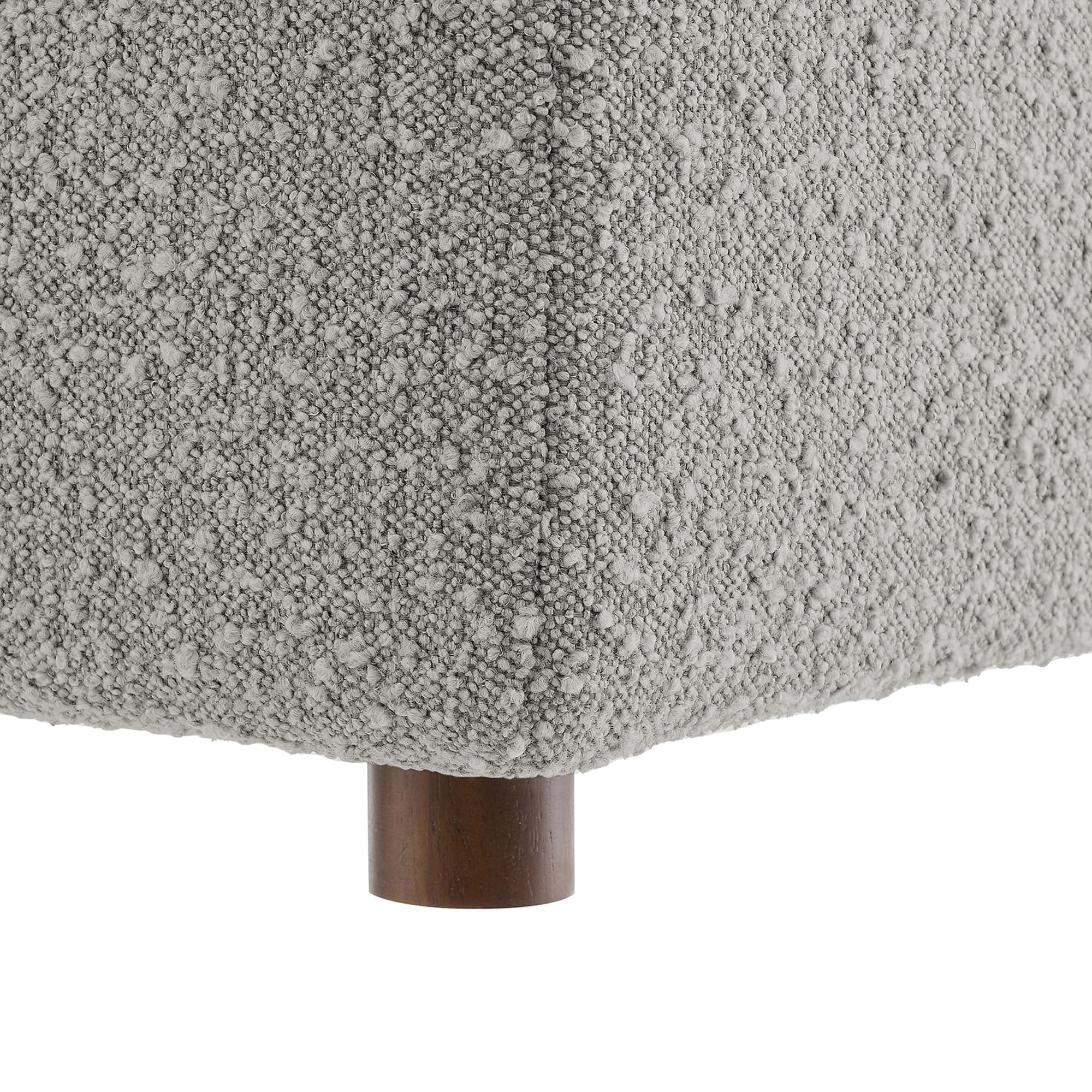 Modway Commix Down Filled Overstuffed Boucle Fabric Armless Chair