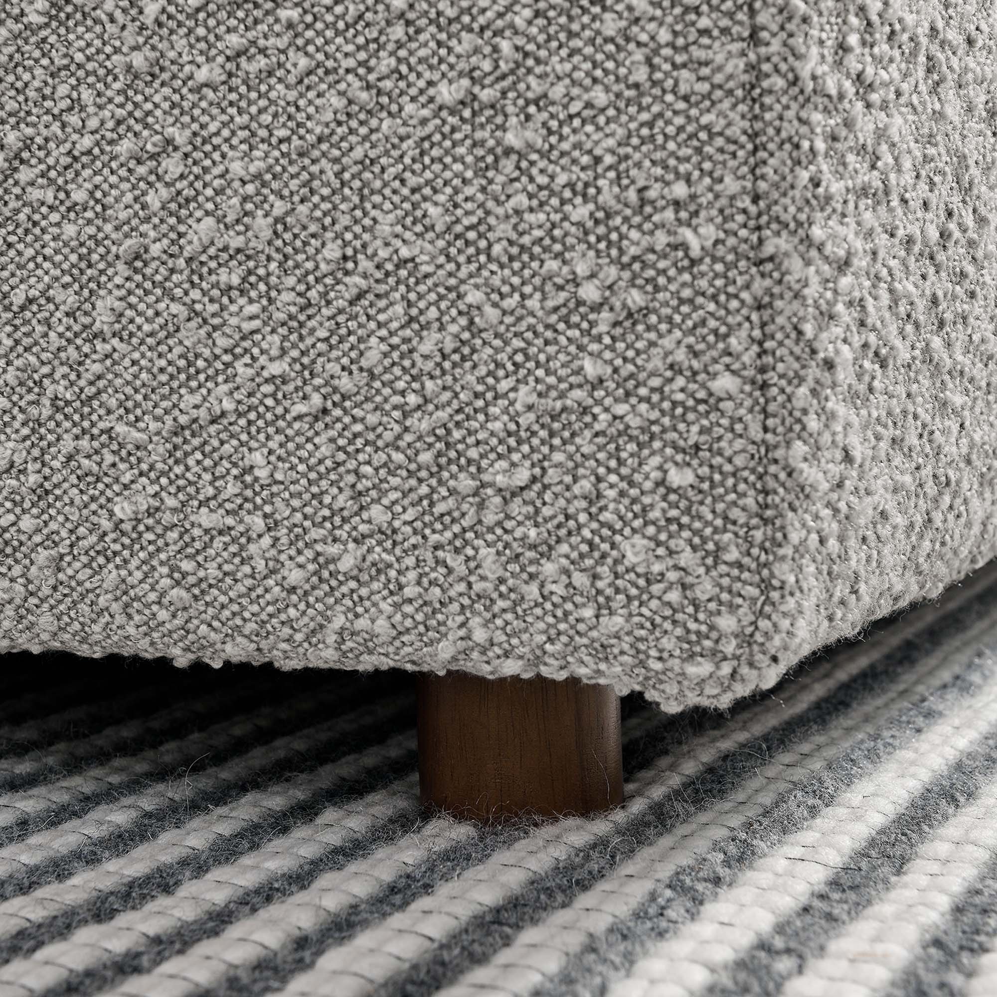 Modway Commix Down Filled Overstuffed Boucle Fabric Armless Chair