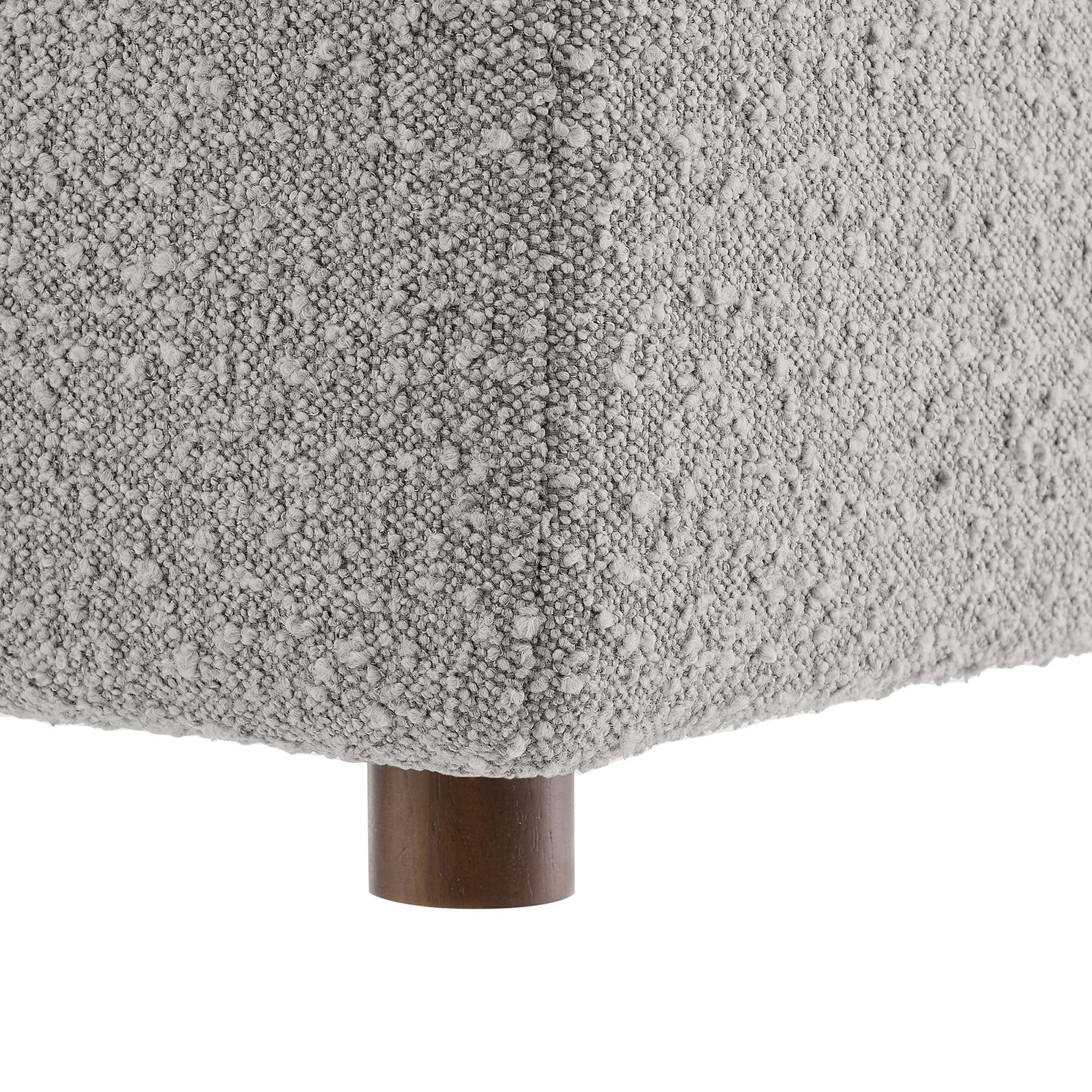 Modway Commix Down Filled Overstuffed Boucle Fabric Corner Chair