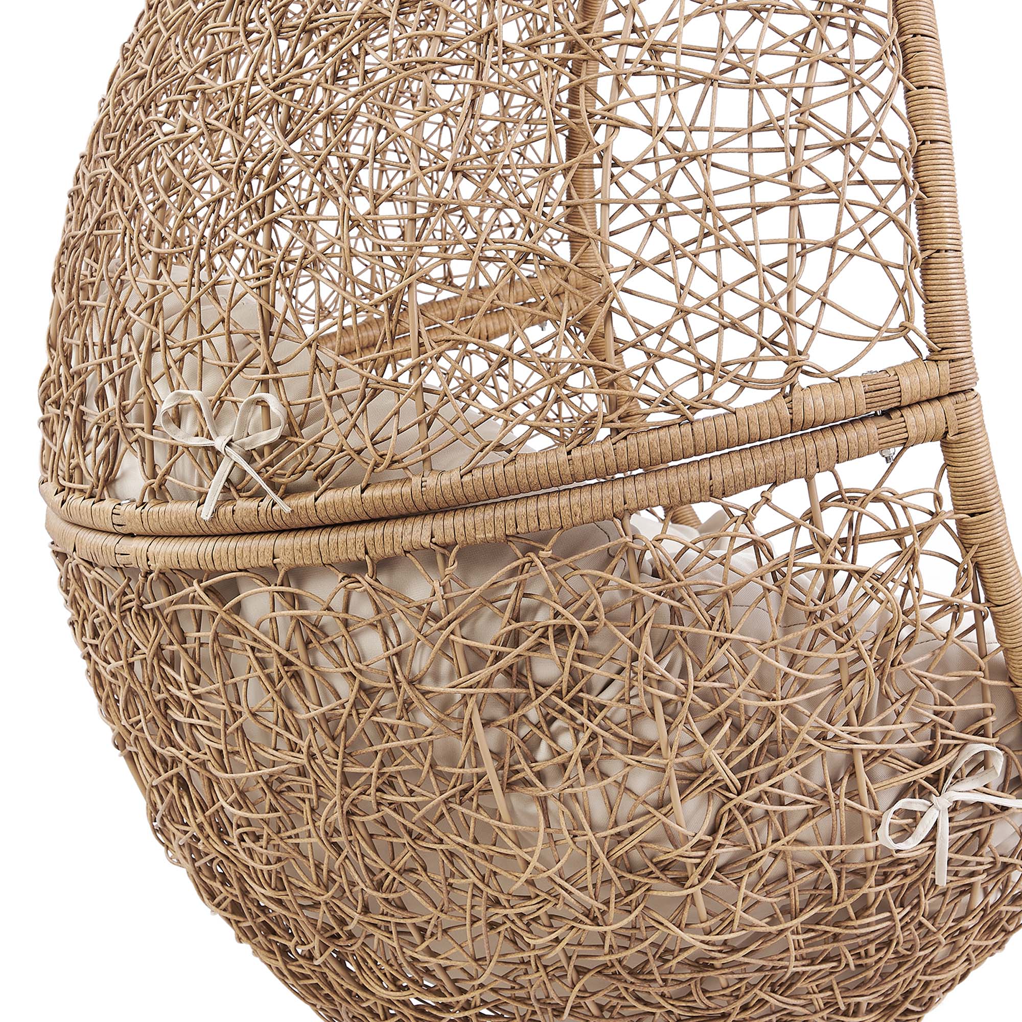 Modway Encase Outdoor Patio Rattan Swing Chair