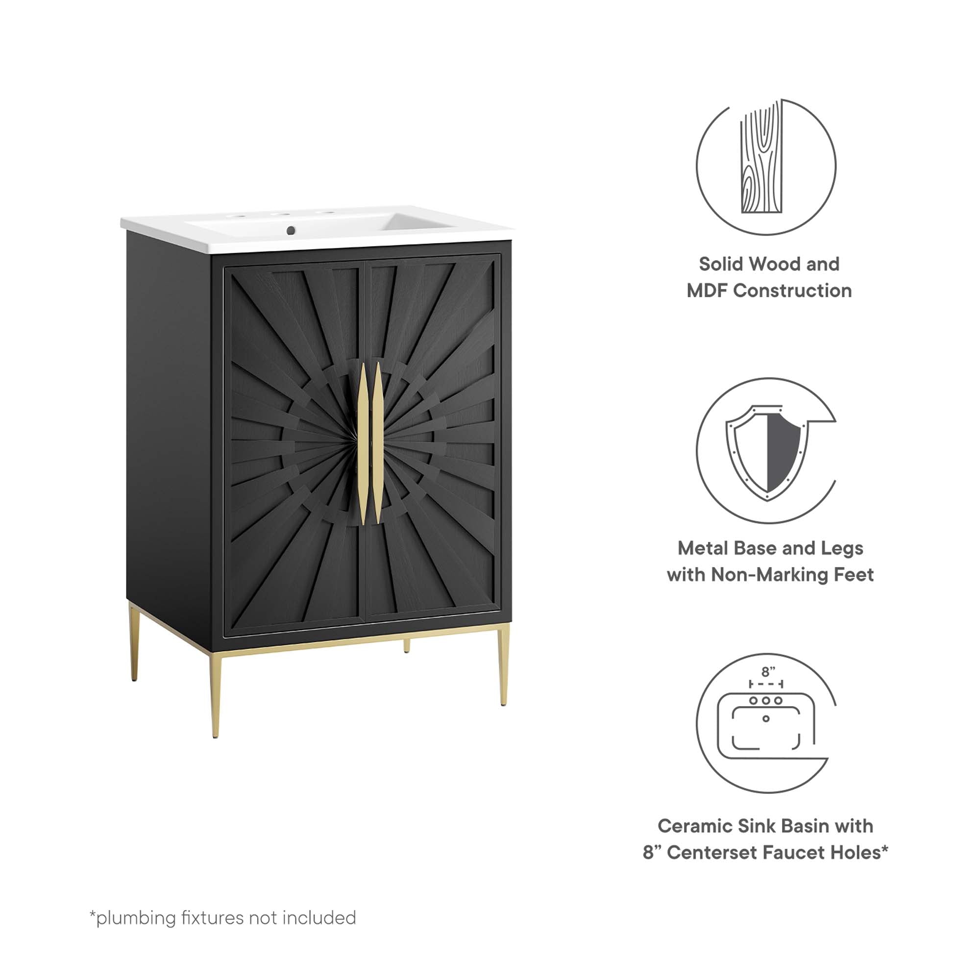Modway Awaken 24" Bathroom Vanity