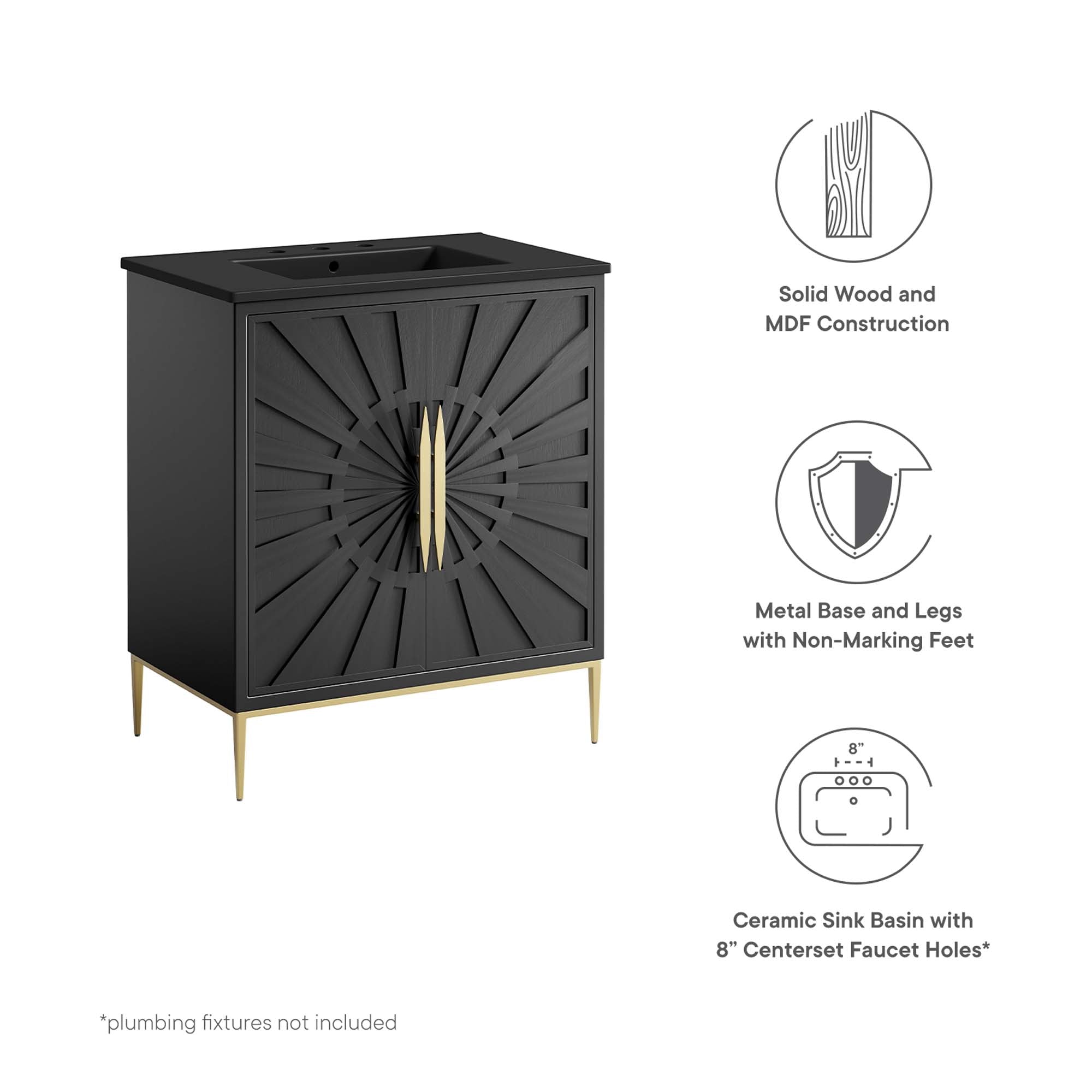 Modway Awaken 30" Bathroom Vanity