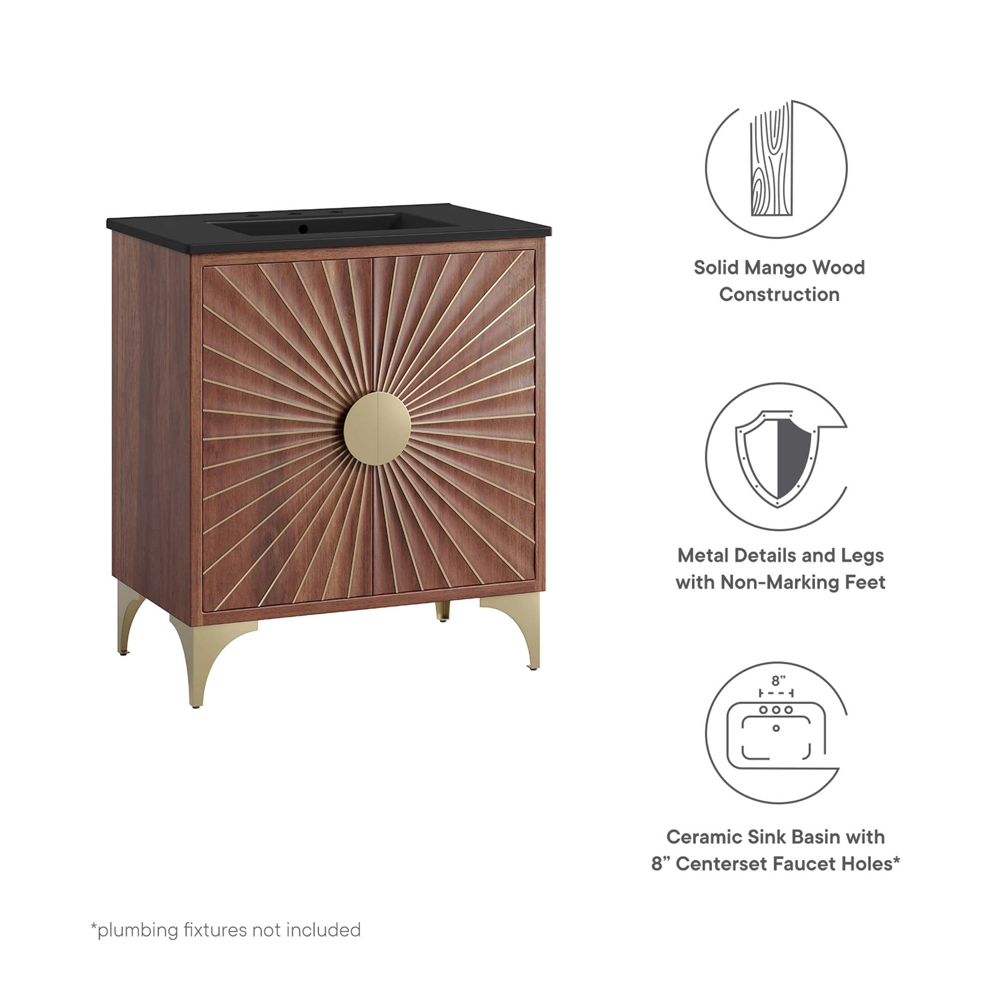 Modway Daylight 30" Bathroom Vanity