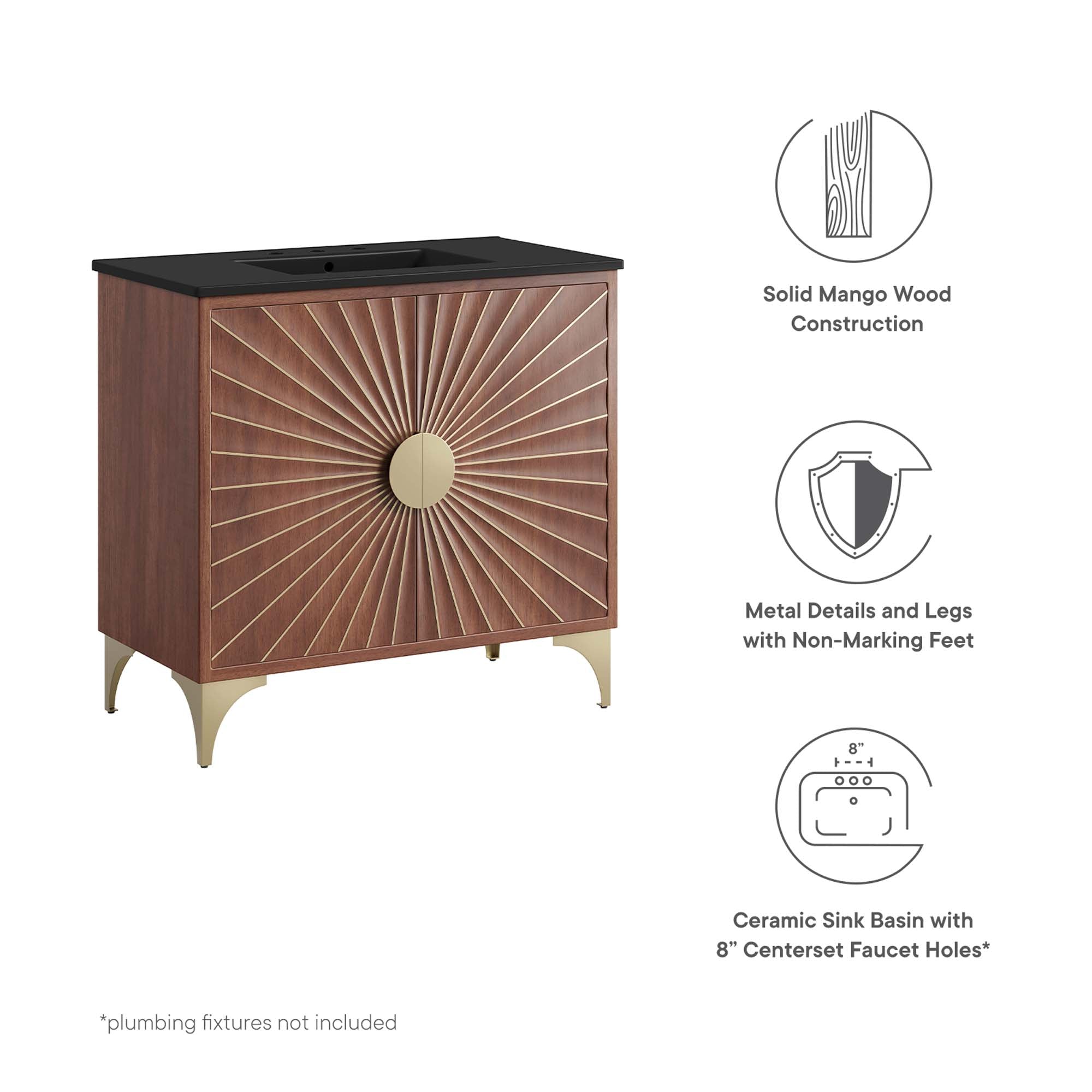 Modway Daylight 36" Bathroom Vanity