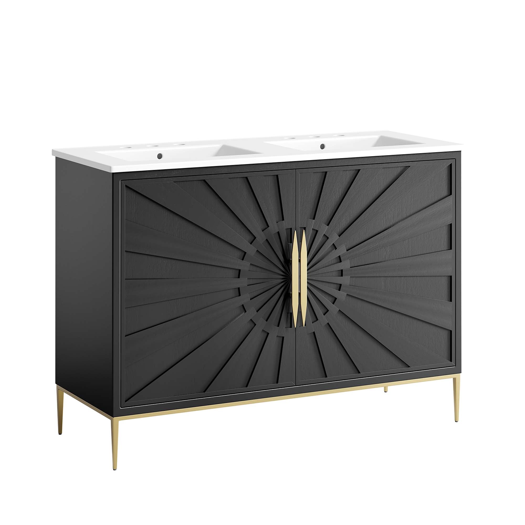 Modway Awaken 48" Double Sink Bathroom Vanity