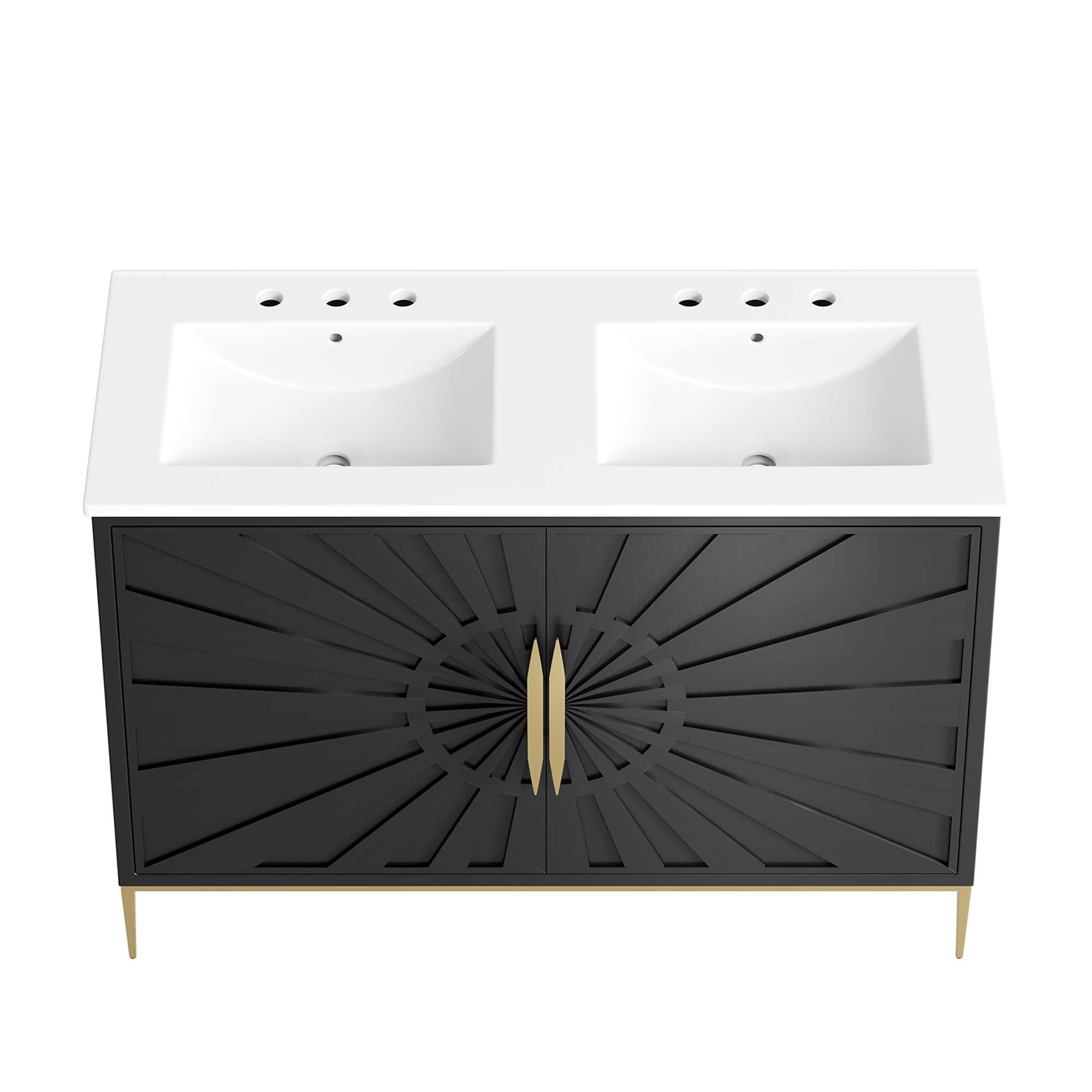 Modway Awaken 48" Double Sink Bathroom Vanity