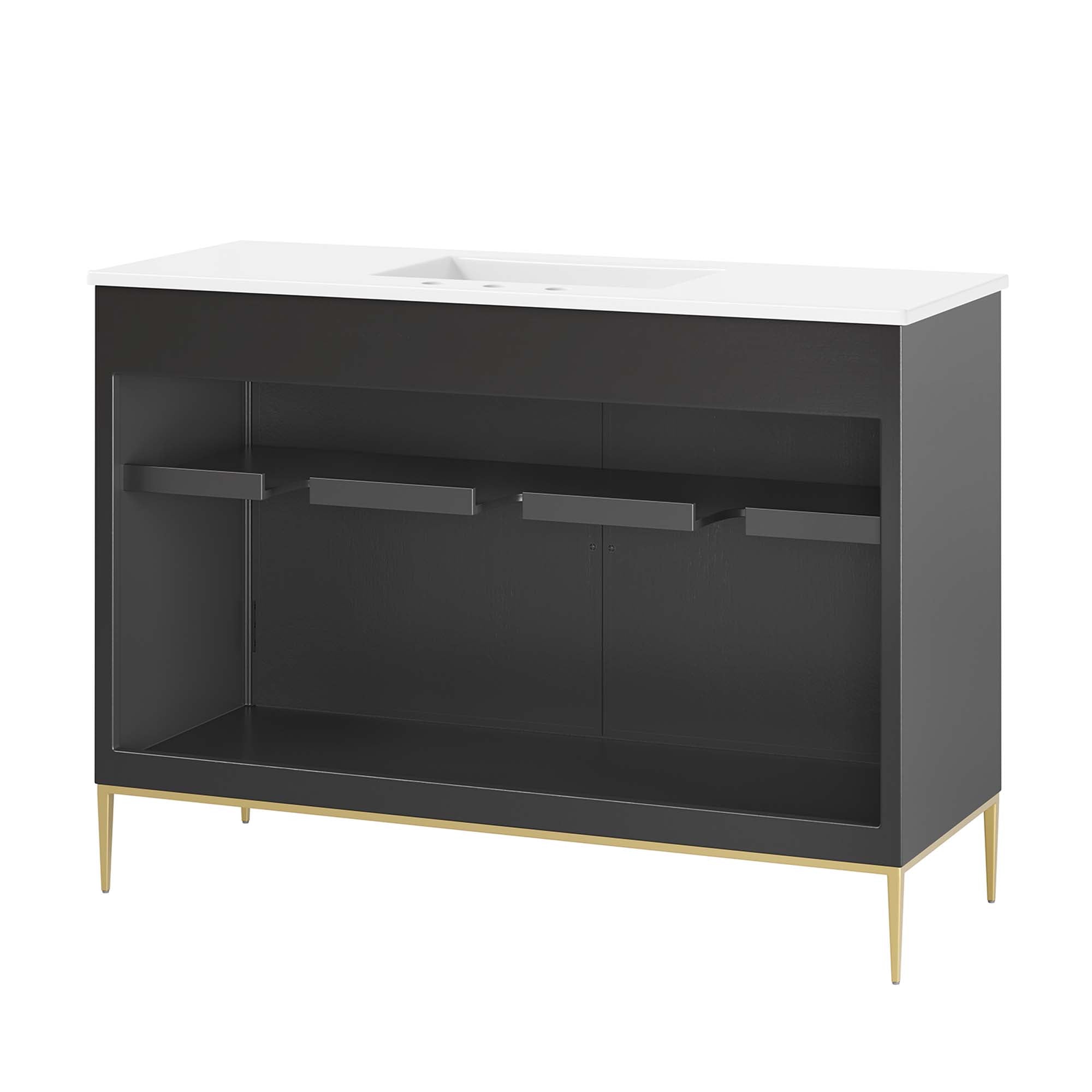 Modway Awaken 48" Double Sink Bathroom Vanity