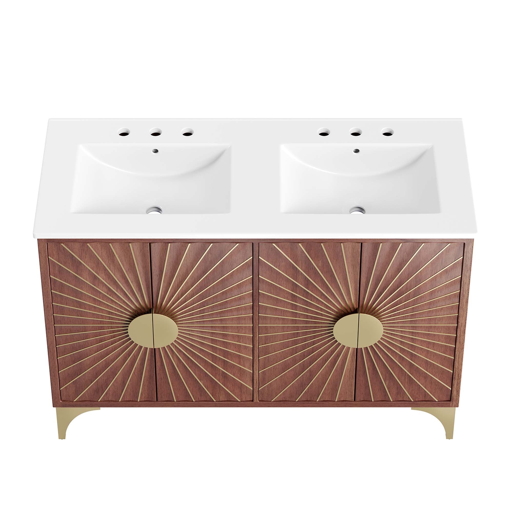 Modway Daylight 48" Double Sink Bathroom Vanity