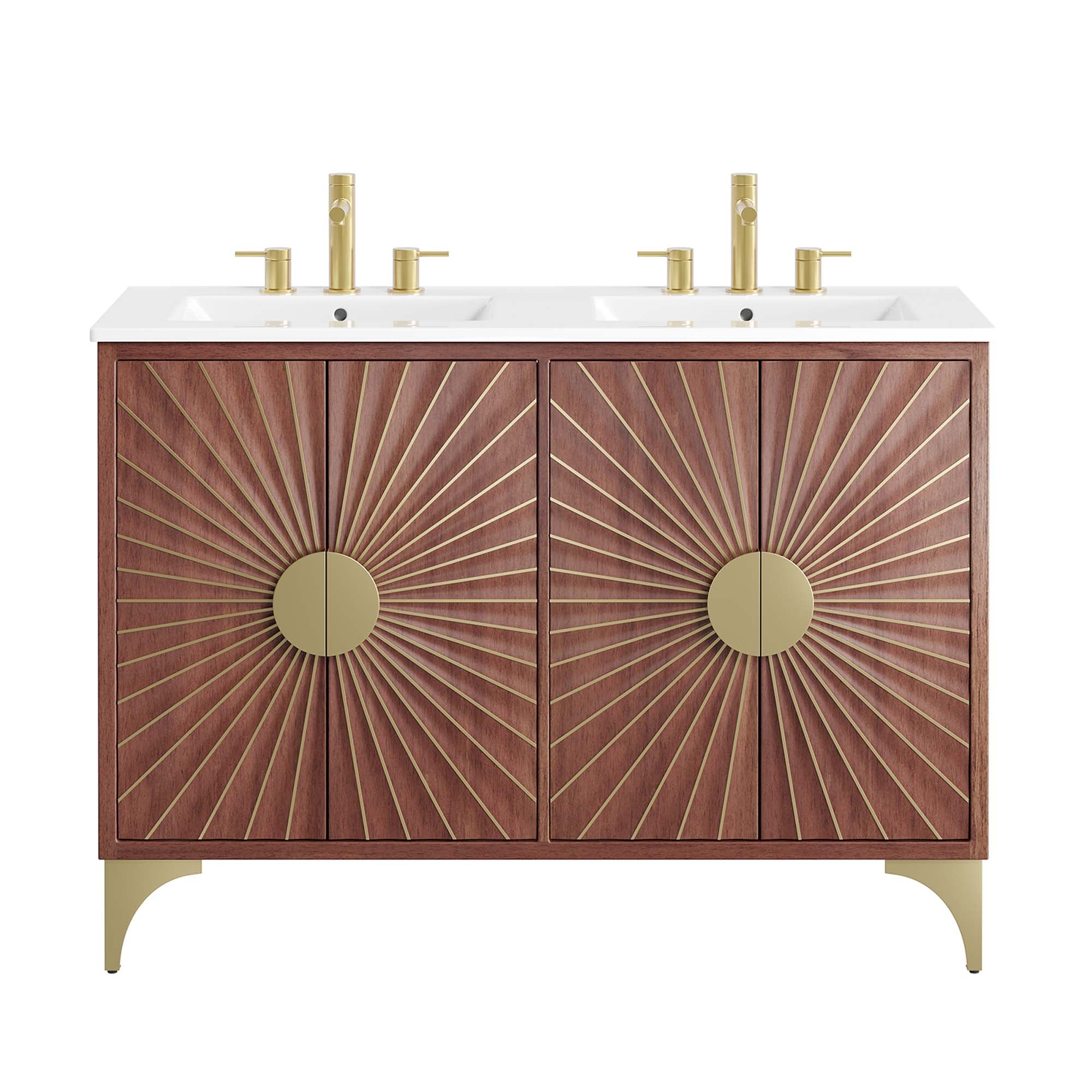 Modway Daylight 48" Double Sink Bathroom Vanity