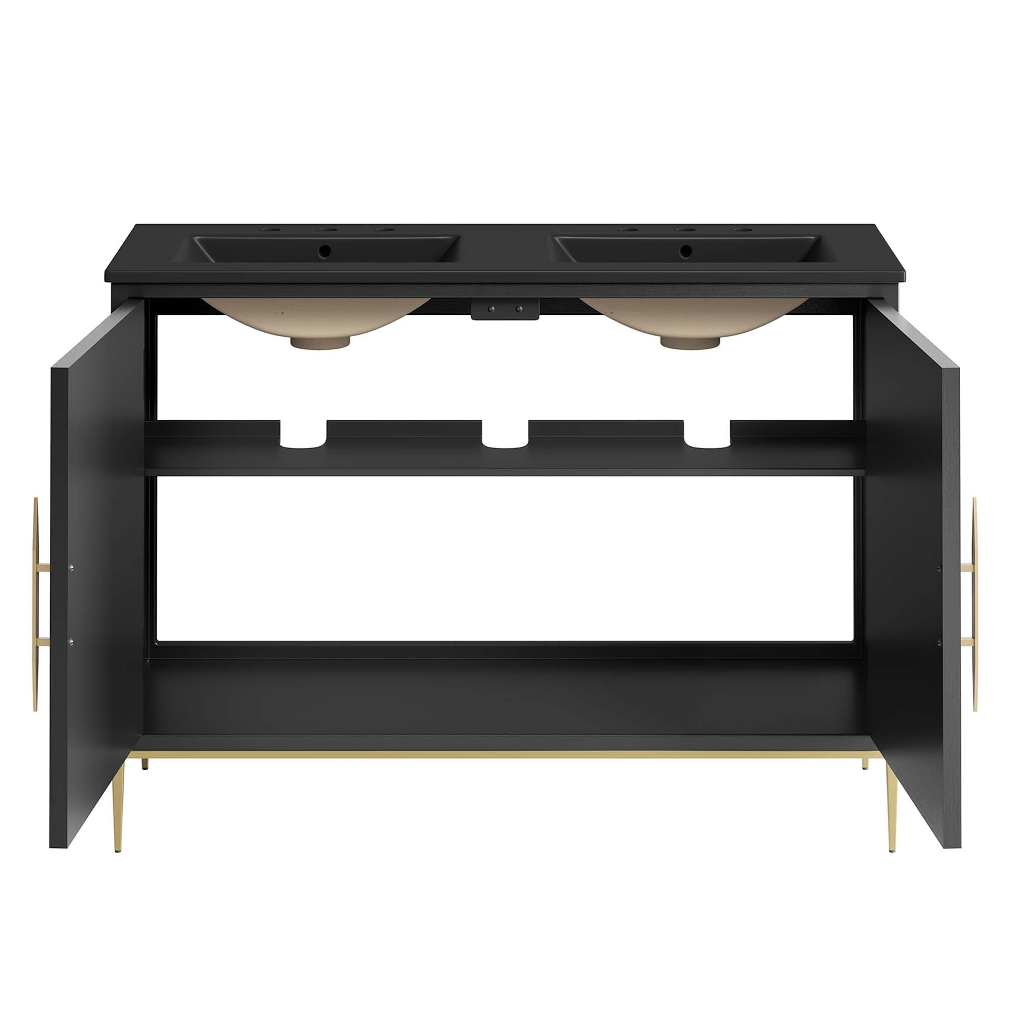 Modway Awaken 48" Double Sink Bathroom Vanity