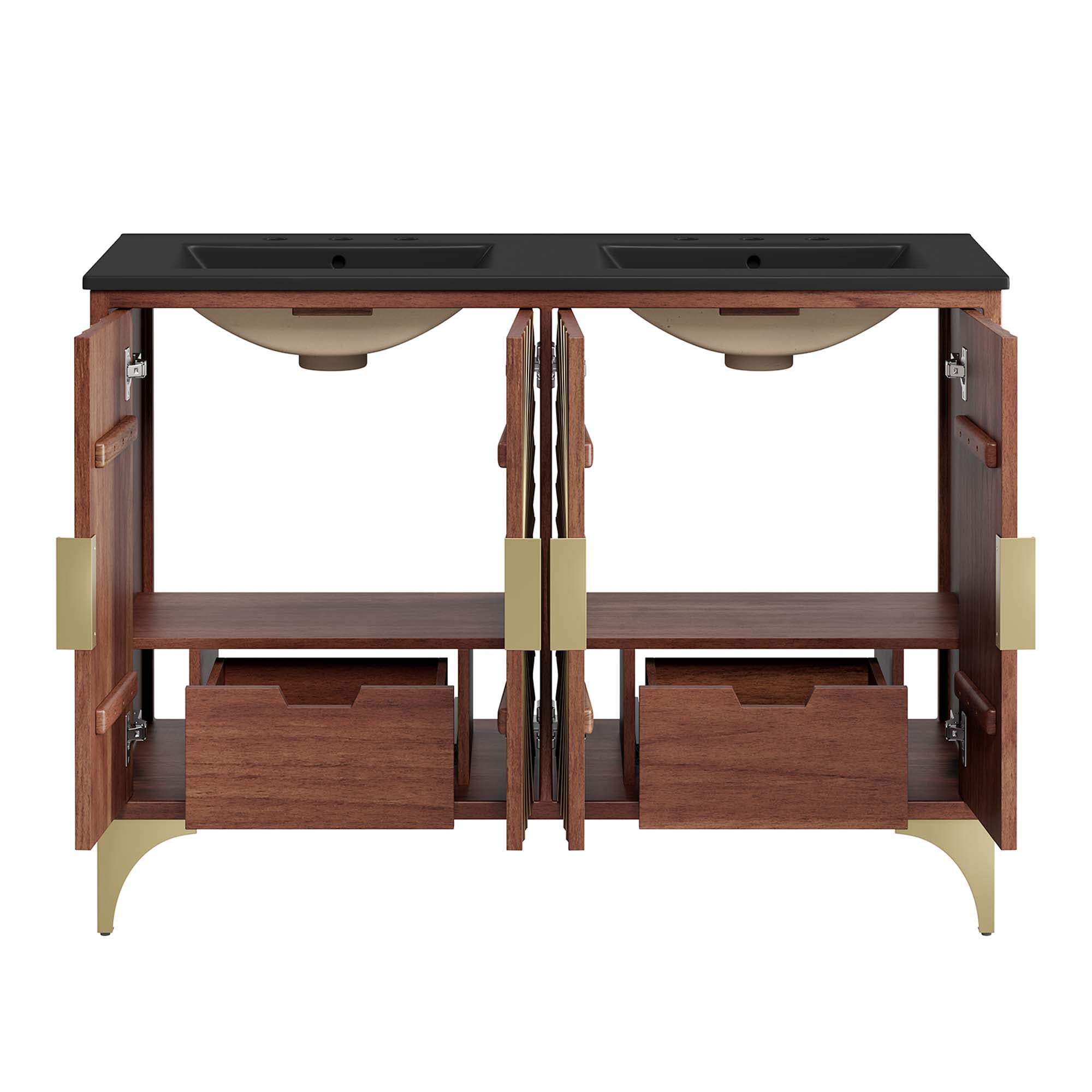 Modway Daylight 48" Double Sink Bathroom Vanity