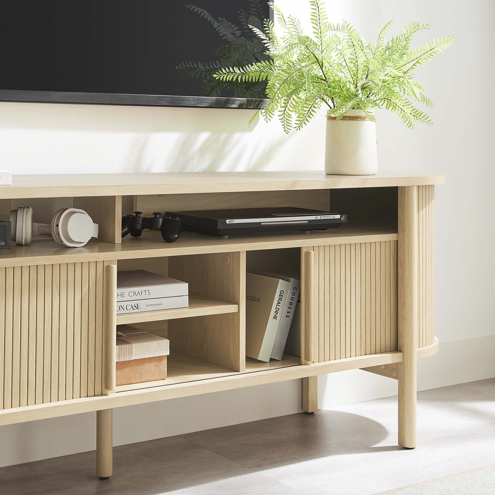 Modway Cadence 71" Curved TV Stand