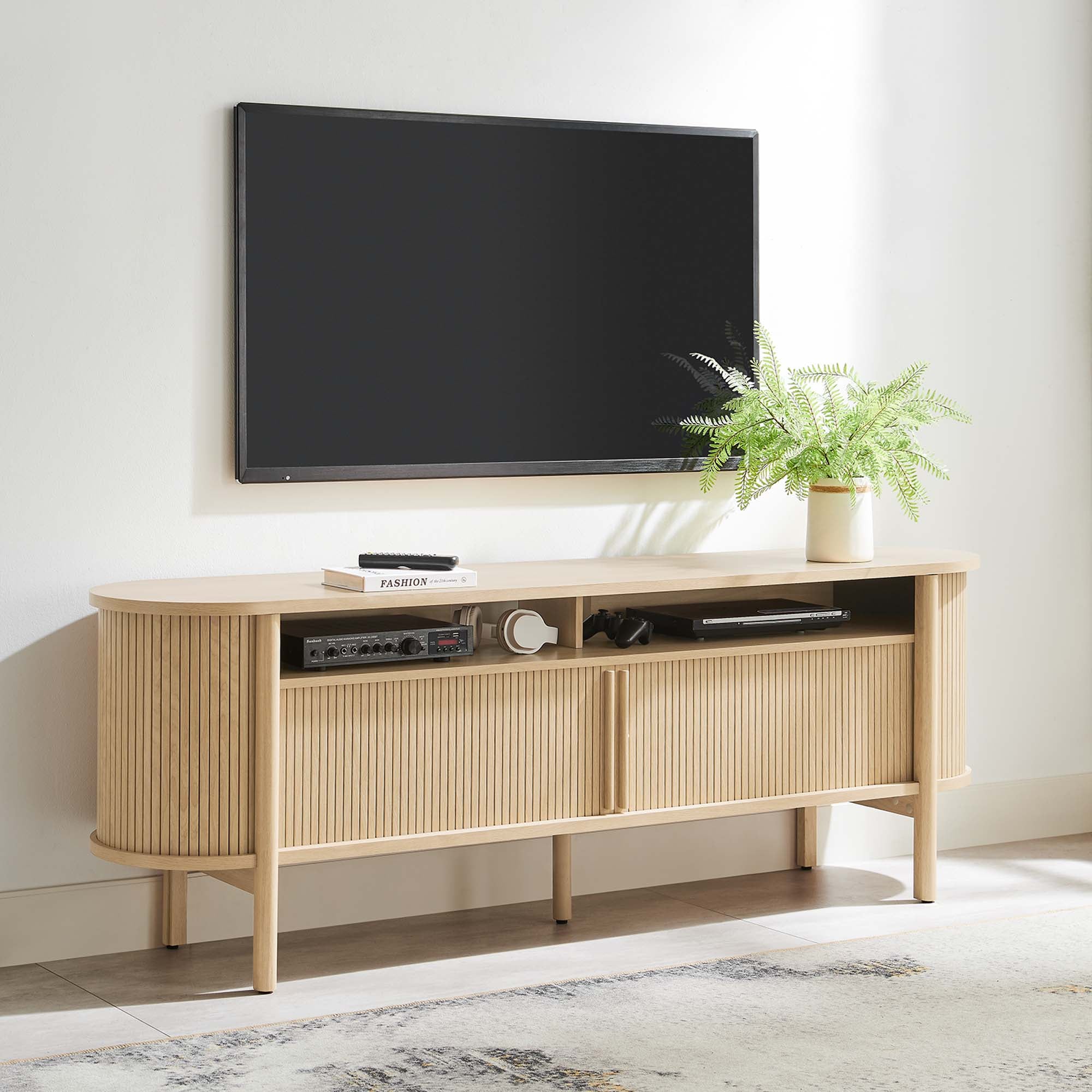 Modway Cadence 71" Curved TV Stand