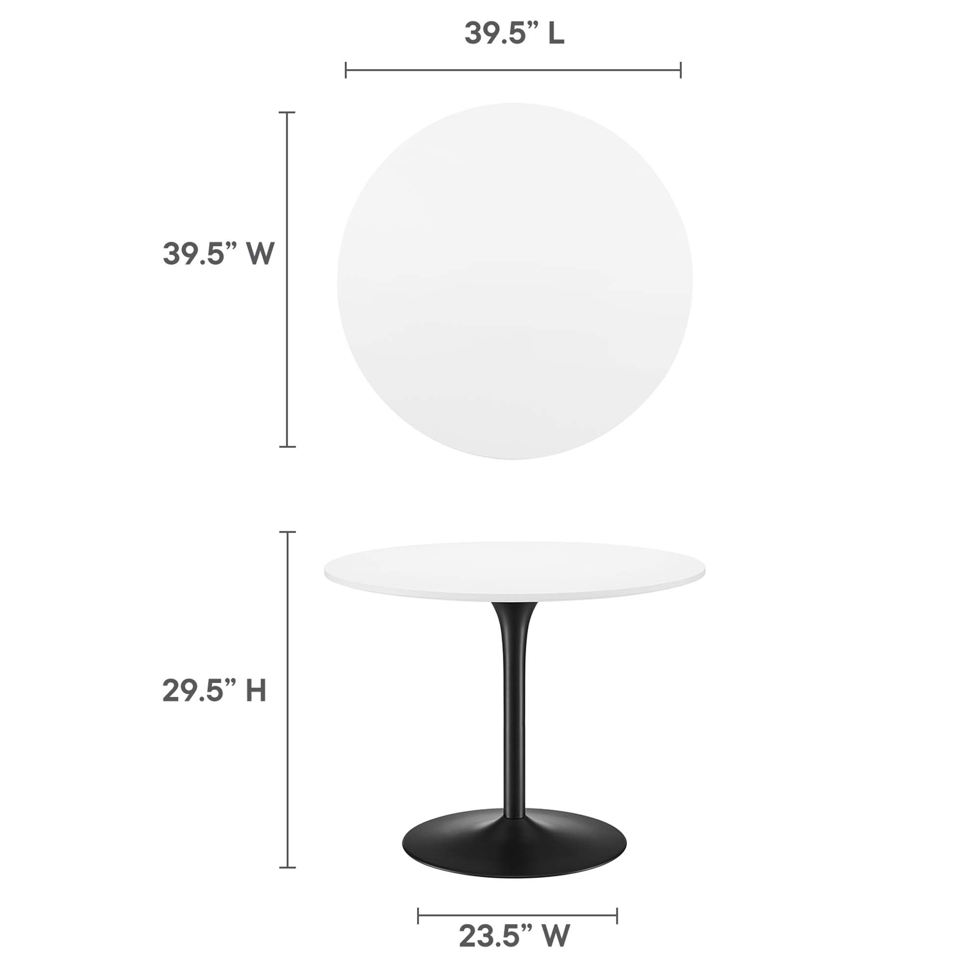 Modway Pursuit 40" Dining Table
